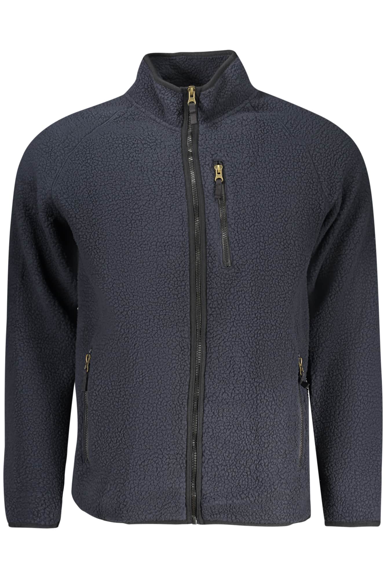 US GRAND MEN'S BLUE ZIP-UP SWEATSHIRT