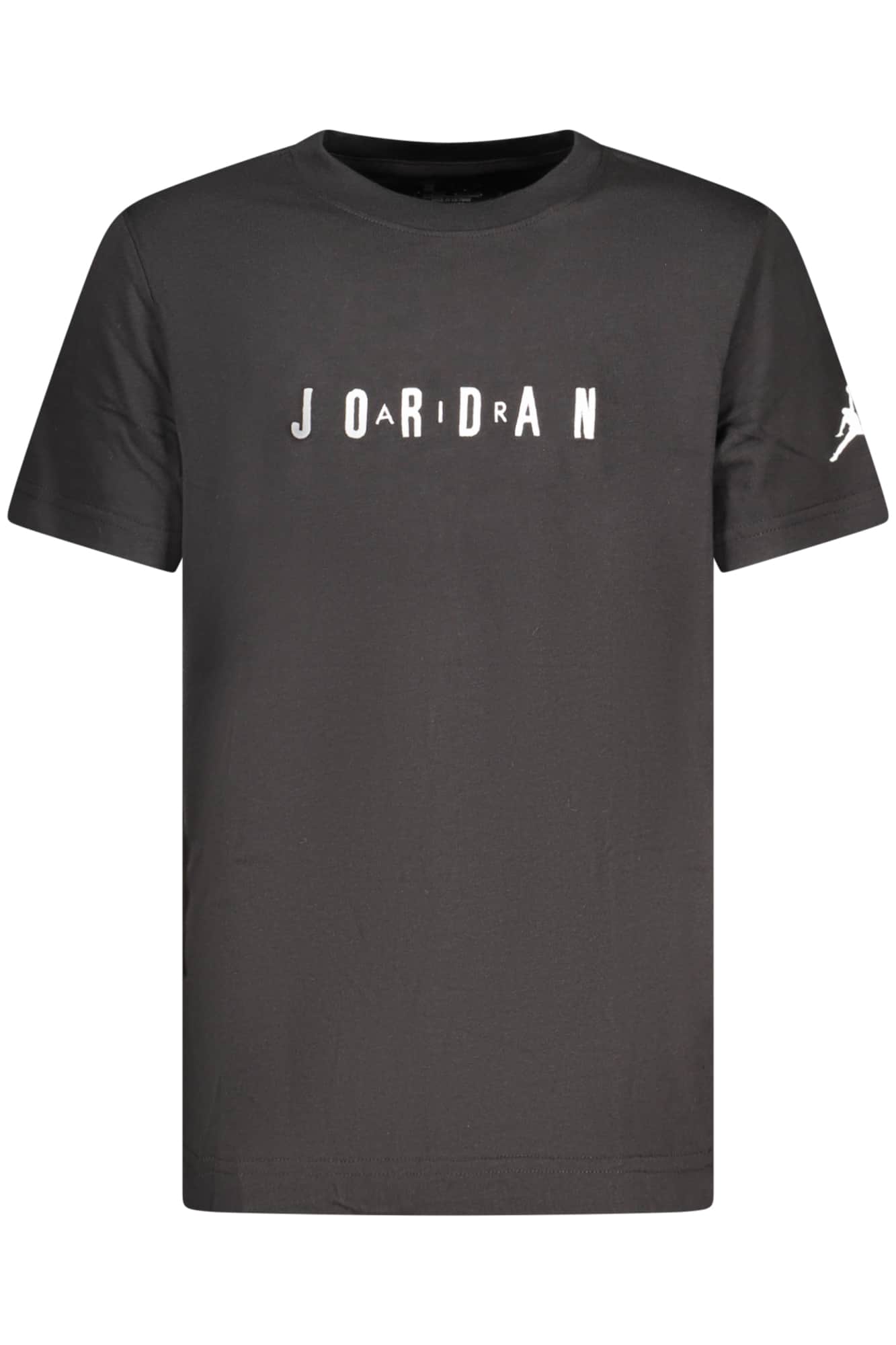 JORDAN KORTE MOUW T-SHIRT VOOR KINDER, WIT