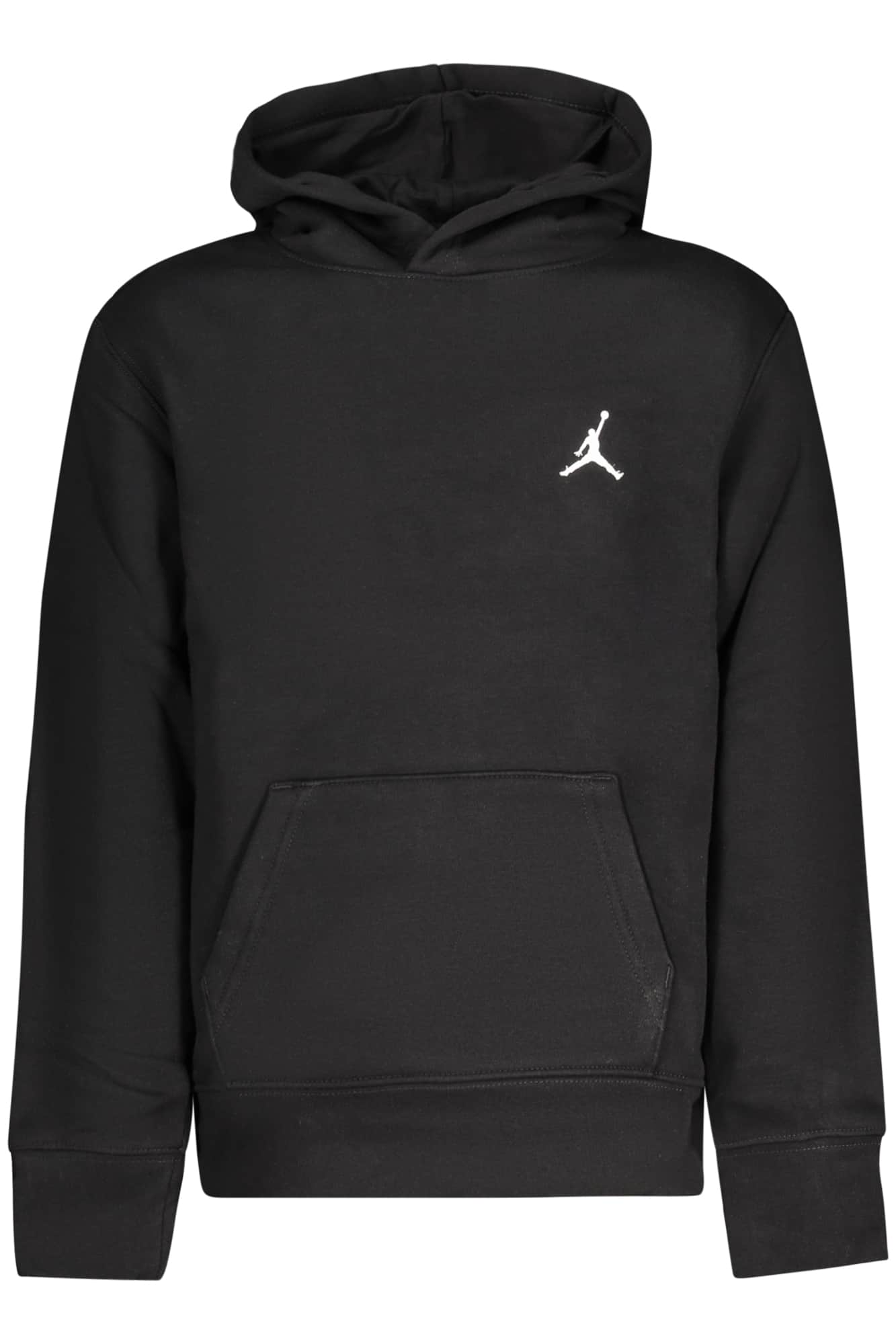 JORDAN KIDS' BLACK ZIP-UP SWEATSHIRT
