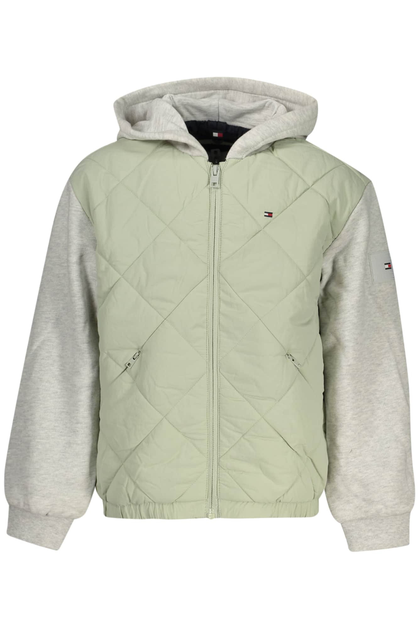 TOMMY HILFIGER KIDS' GREEN JACKET