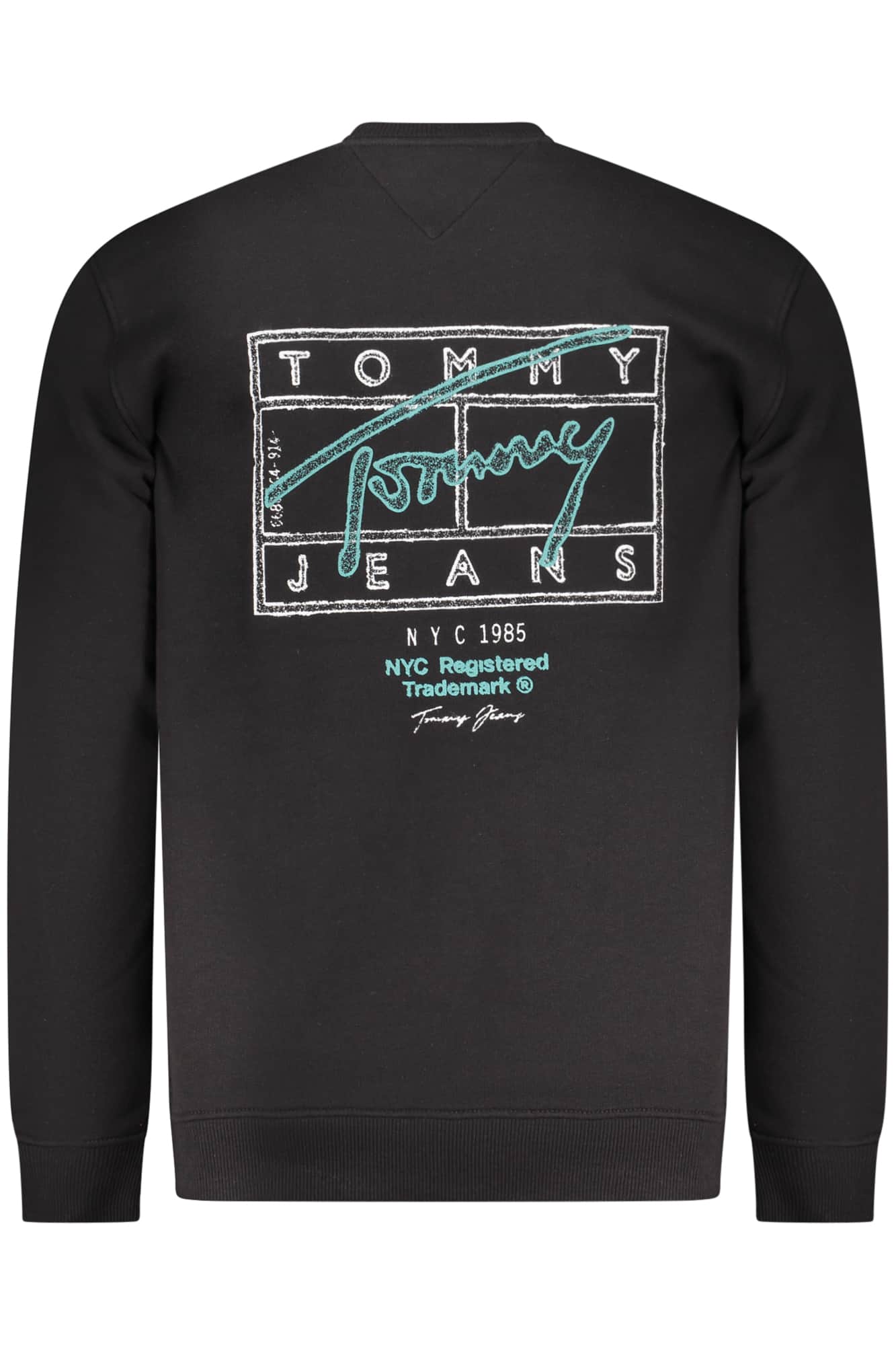 TOMMY HILFIGER MEN'S ZIP-UP SWEATSHIRT WHITE