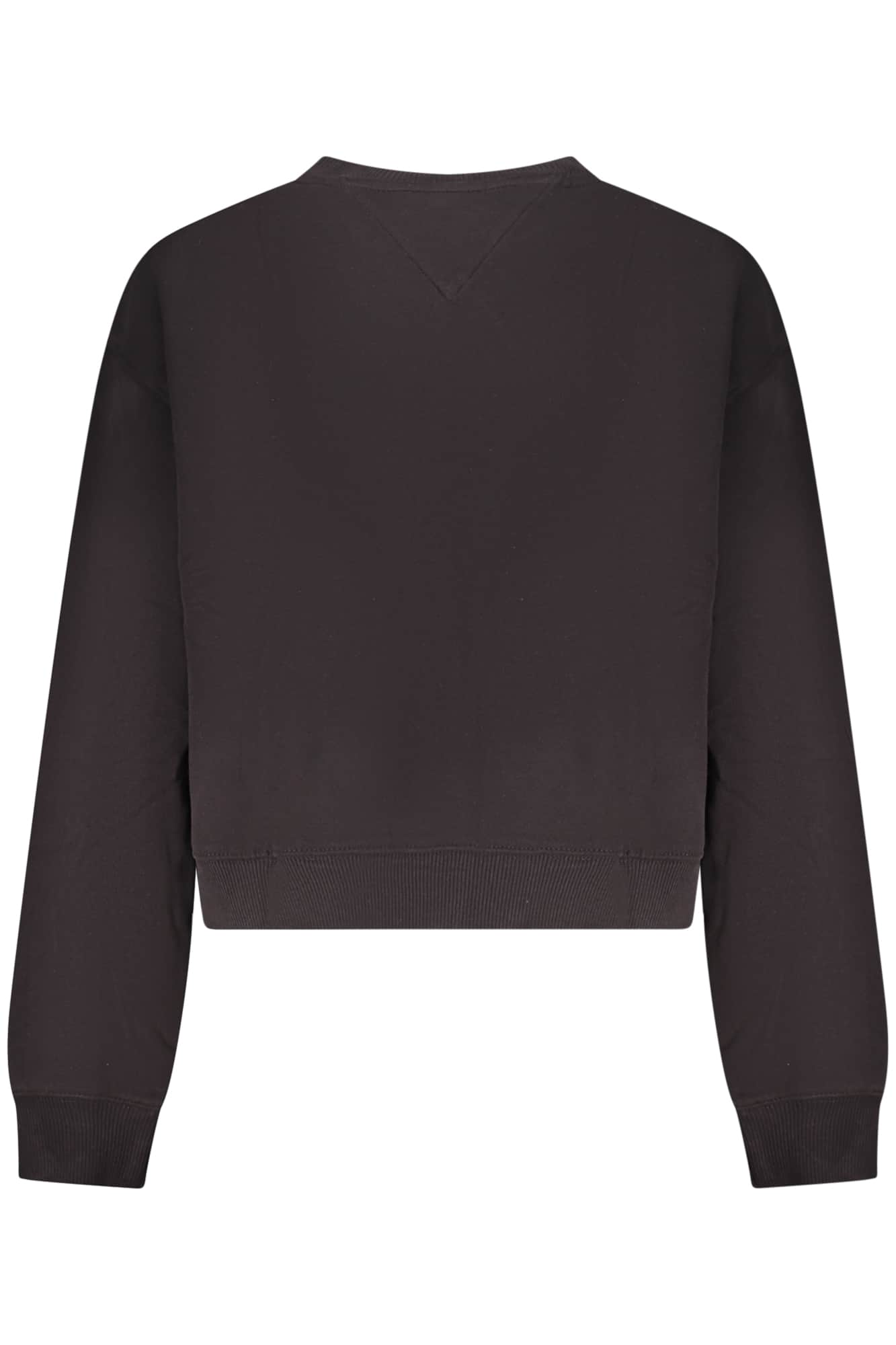 TOMMY HILFIGER WOMEN'S BLACK ZIP-UP SWEATSHIRT