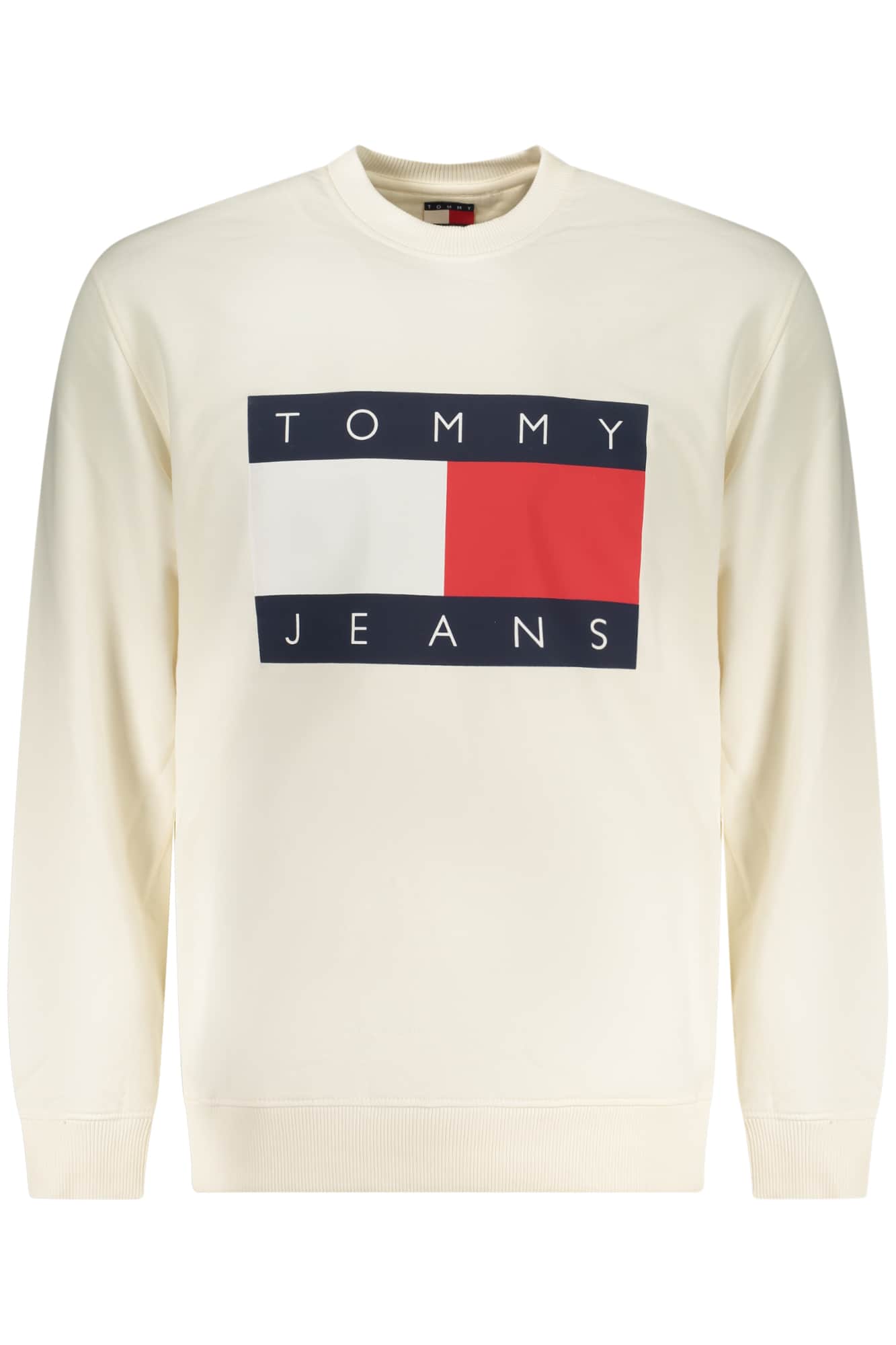TOMMY HILFIGER MEN'S BLACK ZIP-UP SWEATSHIRT
