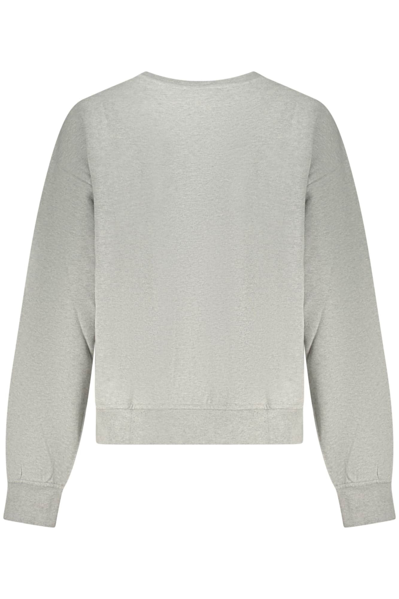 CALVIN KLEIN WOMEN'S GRAY ZIP-UP SWEATSHIRT