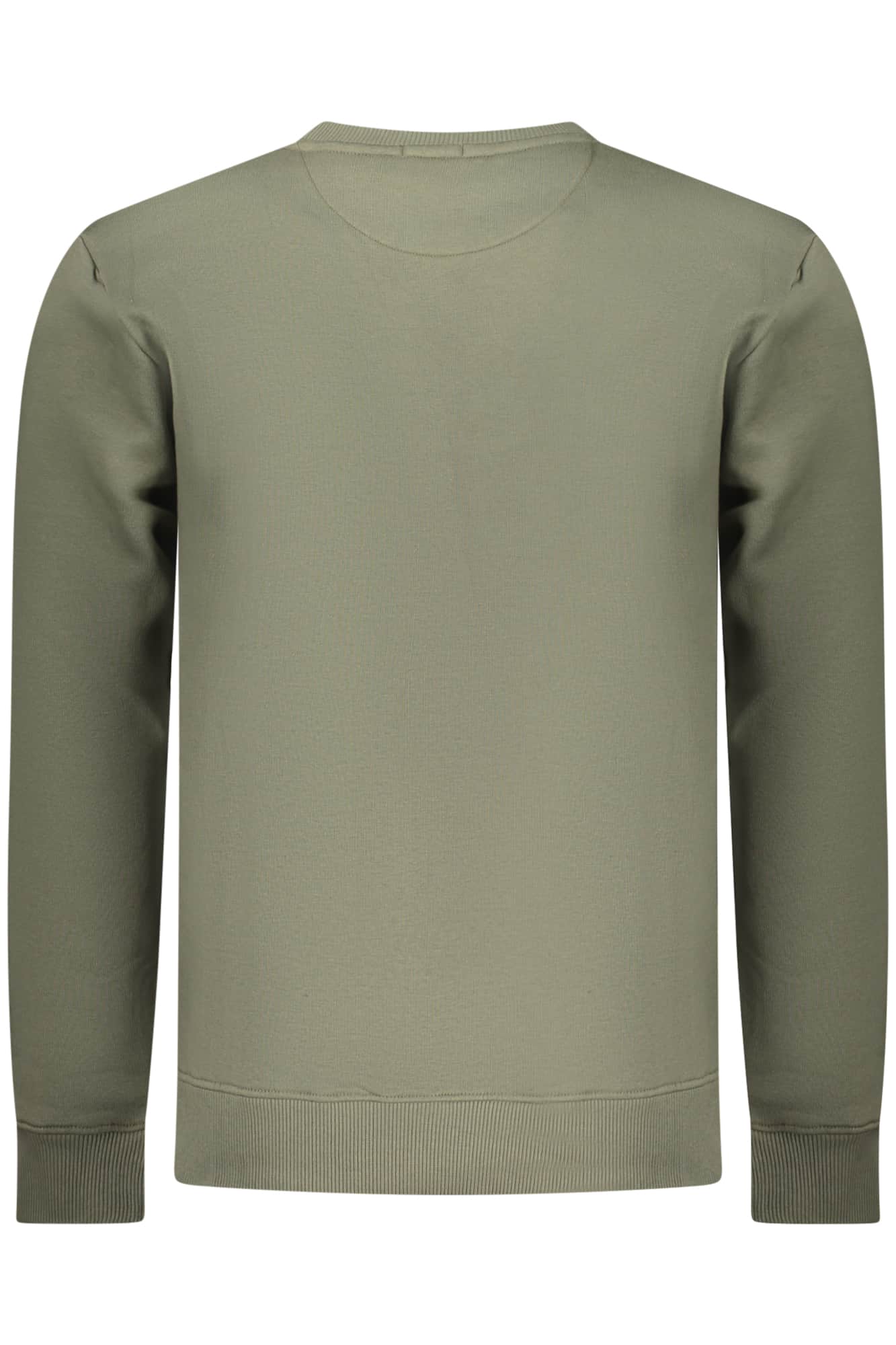 COVERI MOVING MEN'S ZIP-LESS SWEATSHIRT GREEN