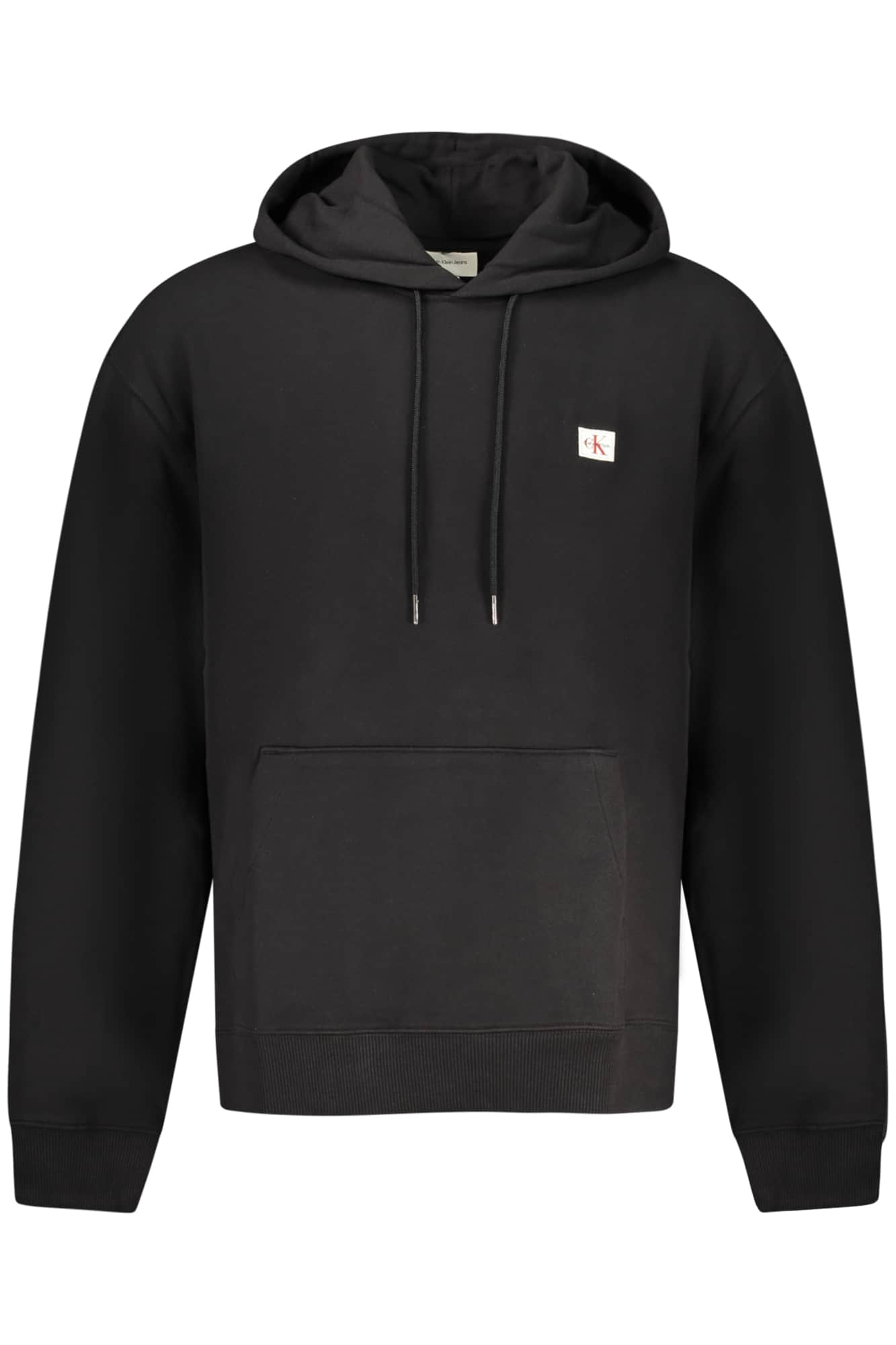 CALVIN KLEIN MEN'S BLACK ZIP-UP SWEATSHIRT