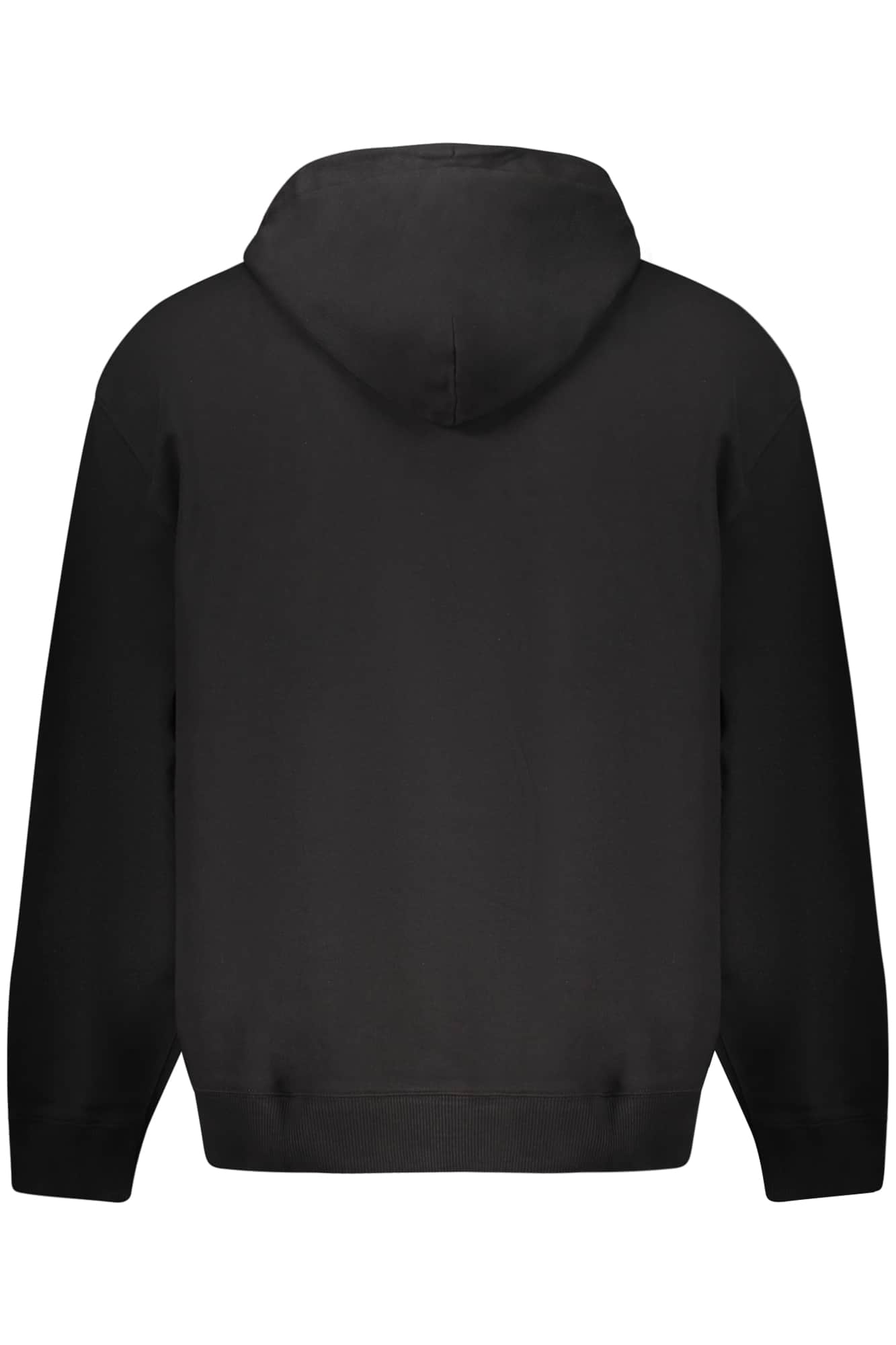 CALVIN KLEIN MEN'S BLACK ZIP-UP SWEATSHIRT