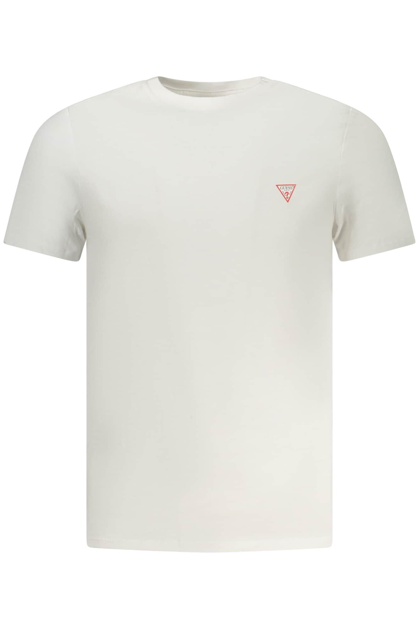 GUESS JEANS MEN'S SHORT-SLEEVED T-SHIRT WHITE