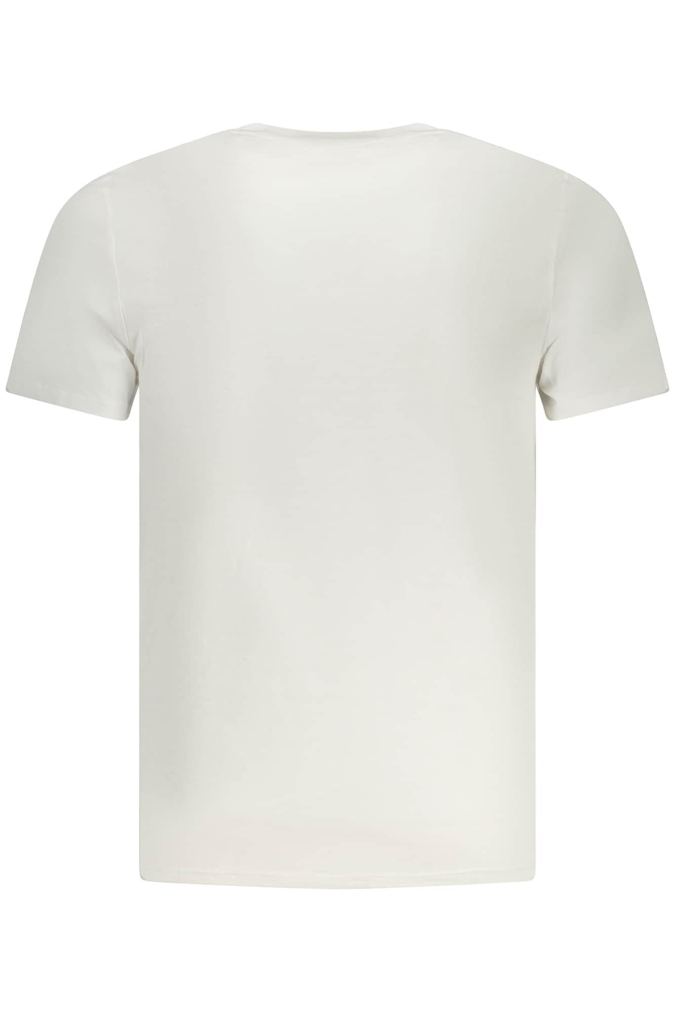 GUESS JEANS MEN'S SHORT-SLEEVED T-SHIRT WHITE