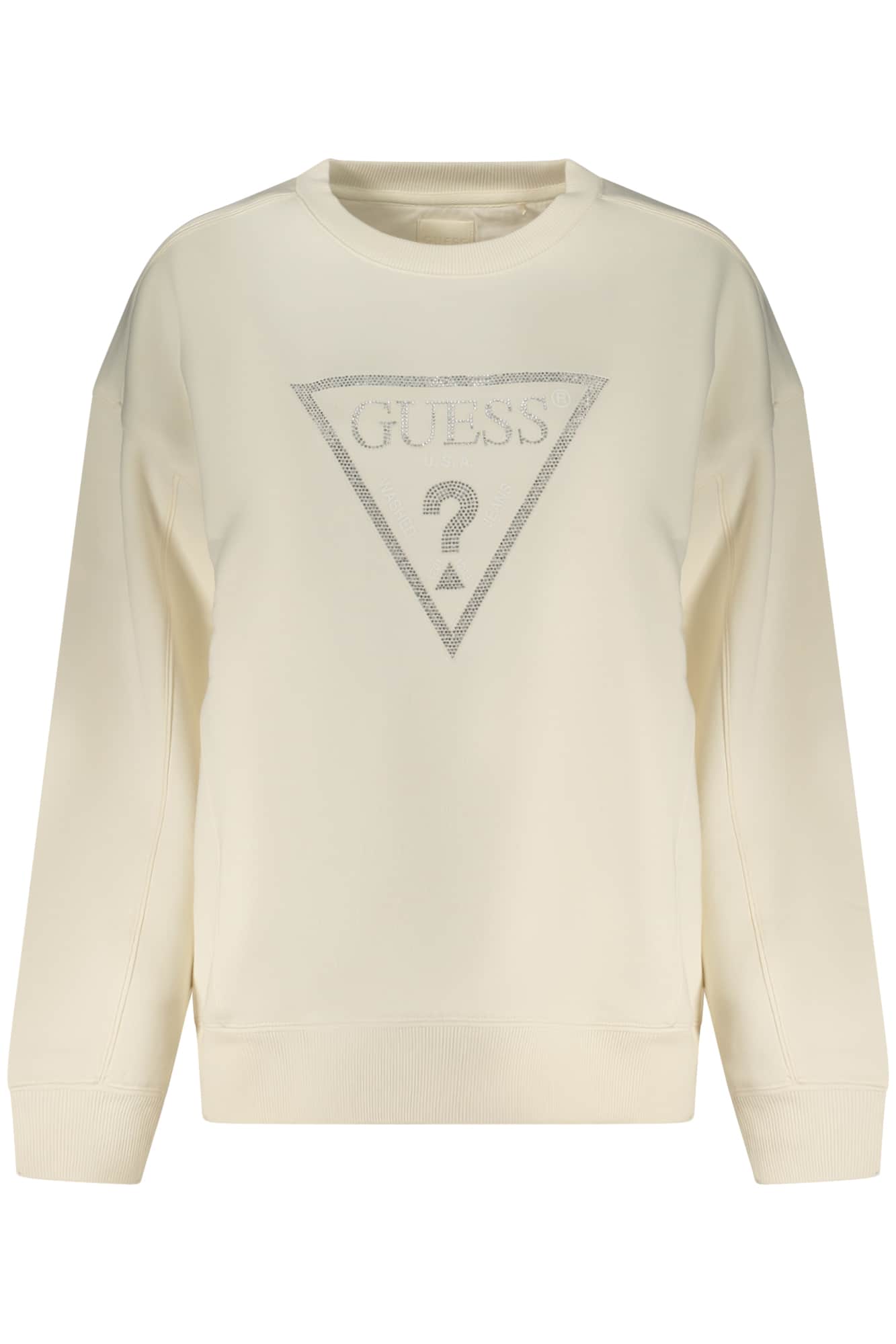 Guess Jeans dames wit met rits sweater