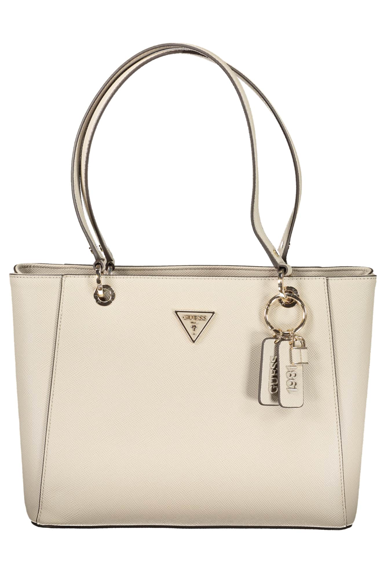 GUESS JEANS WOMEN'S BEIGE BAG