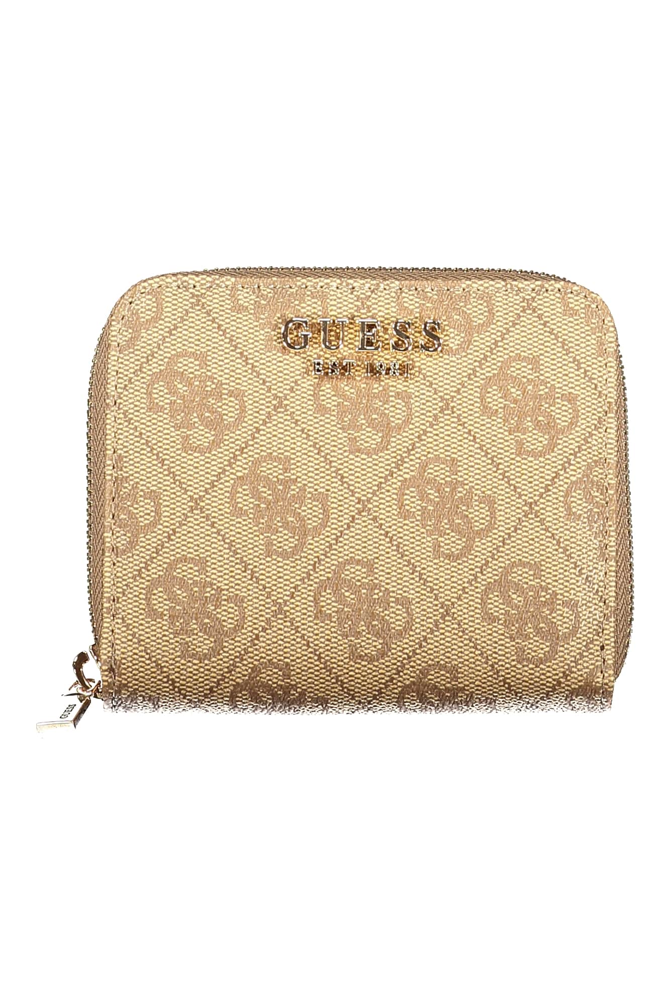 GUESS JEANS DAMES BEIGE PORTEMONNEE