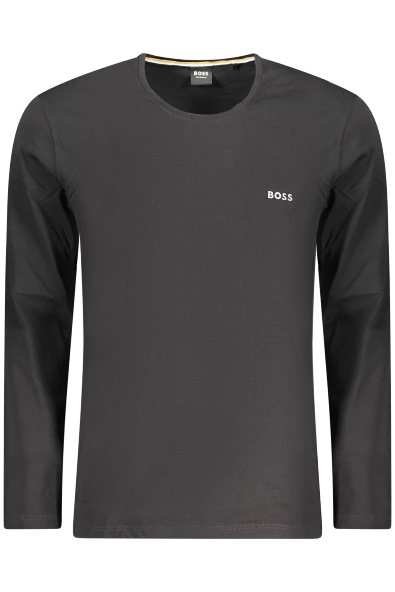 BOSS MEN'S LONG-SLEEVED T-SHIRT BLACK