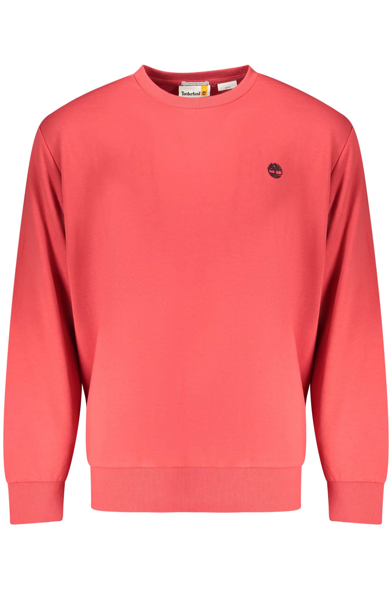 TIMBERLAND MEN'S RED ZIP-UP SWEATSHIRT