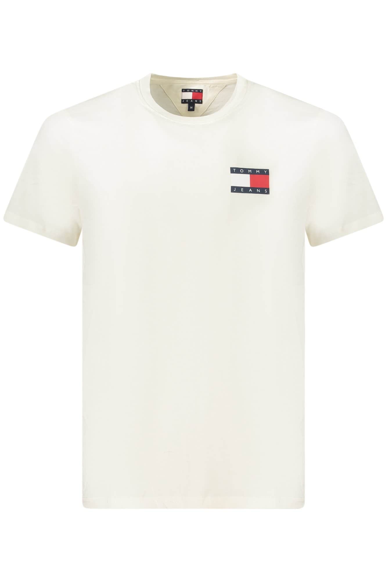 TOMMY HILFIGER MEN'S SHORT-SLEEVE T-SHIRT WHITE