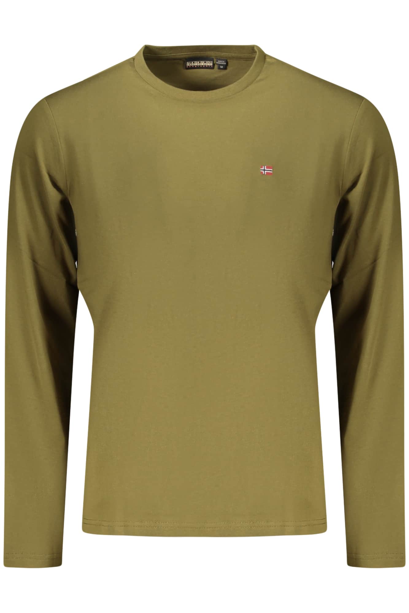 NAPAPIJRI LONG SLEEVE T-SHIRT MEN WHITE