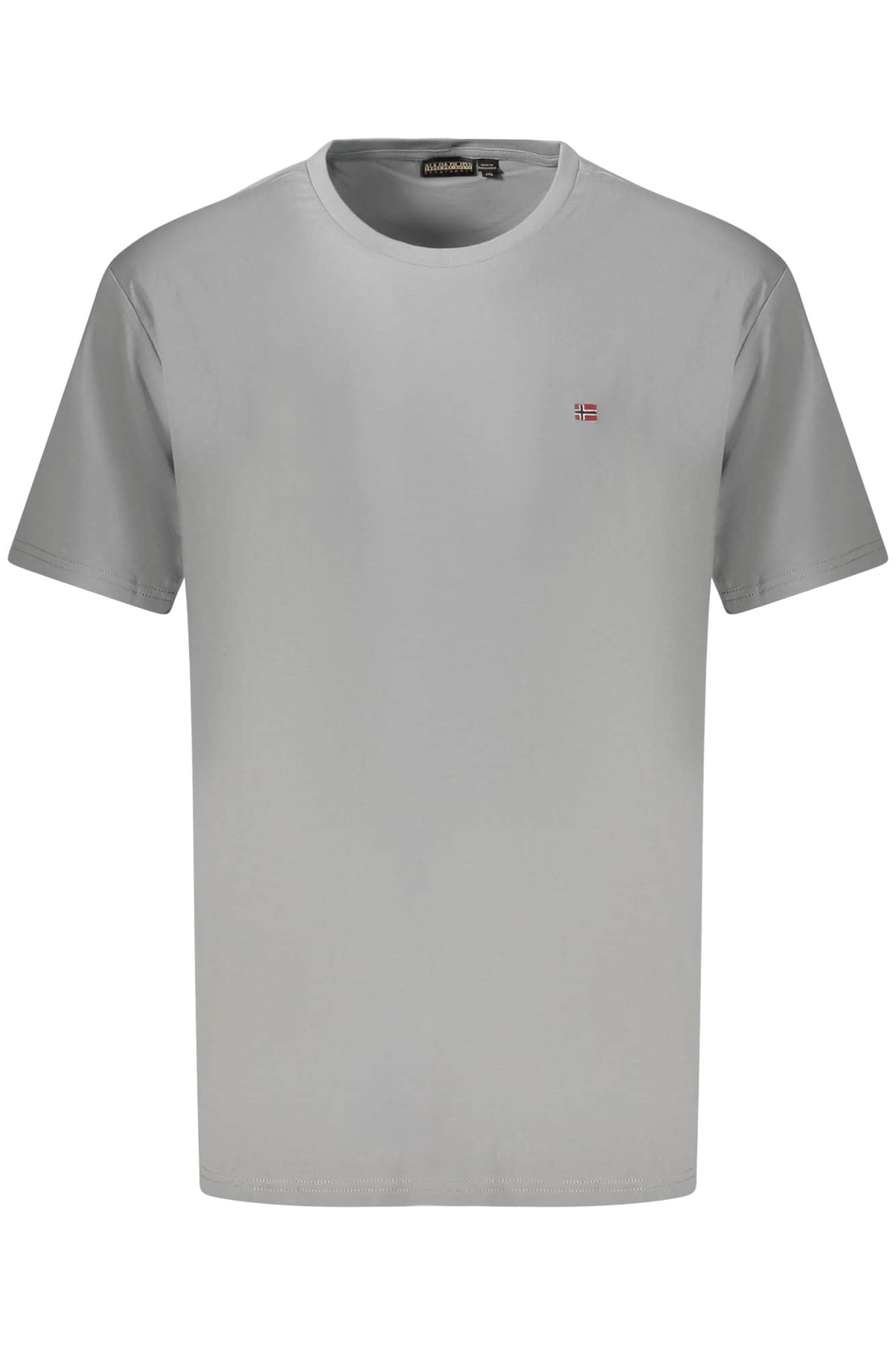 NAPAPIJRI MEN'S SHORT-SLEEVE T-SHIRT GREY