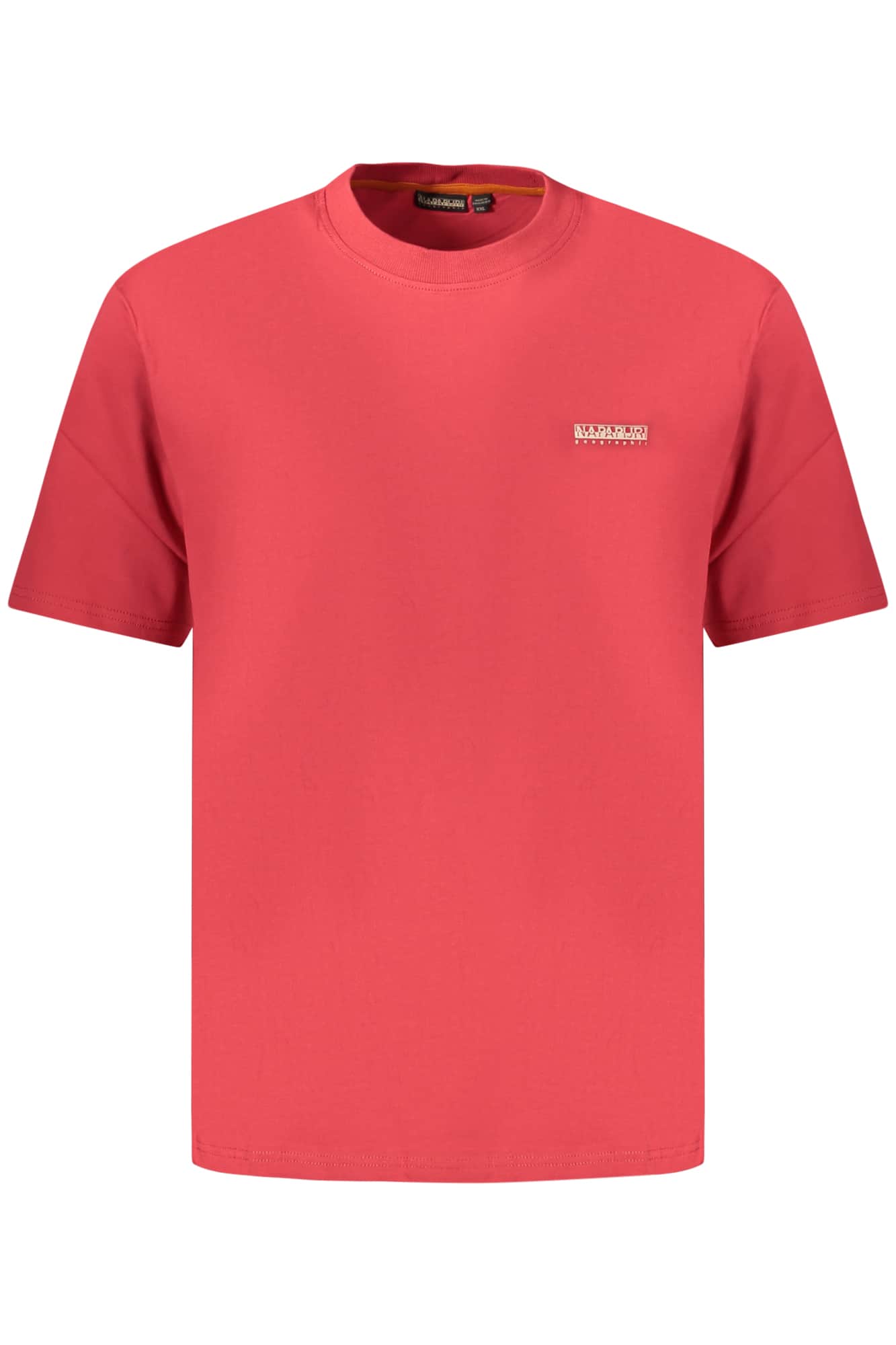 NAPAPIJRI MEN'S SHORT-SLEEVED T-SHIRT, RED