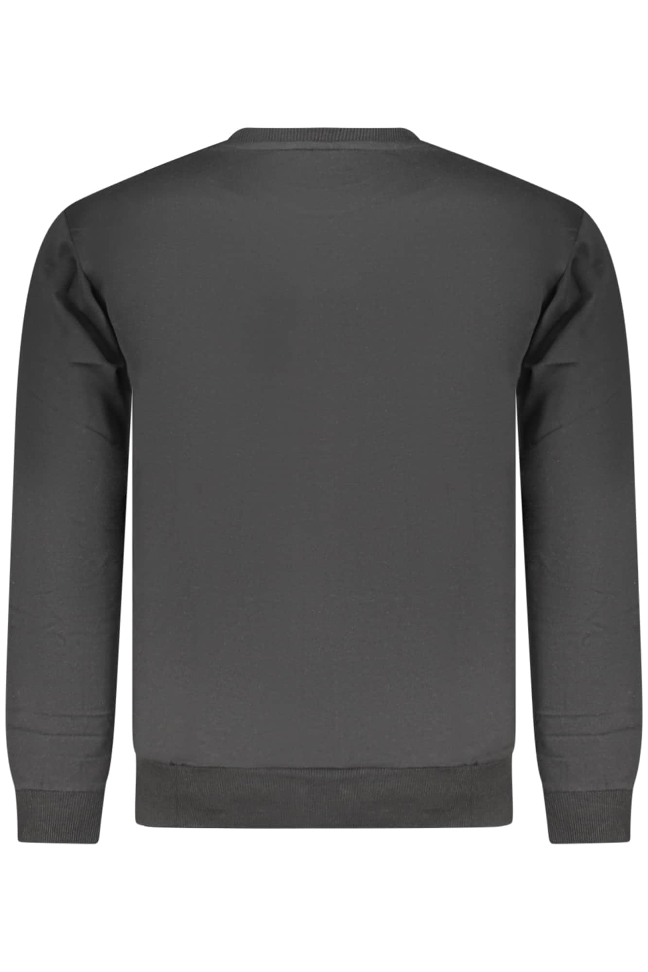 SUPERGA MEN'S BLACK ZIP-UP SWEATSHIRT