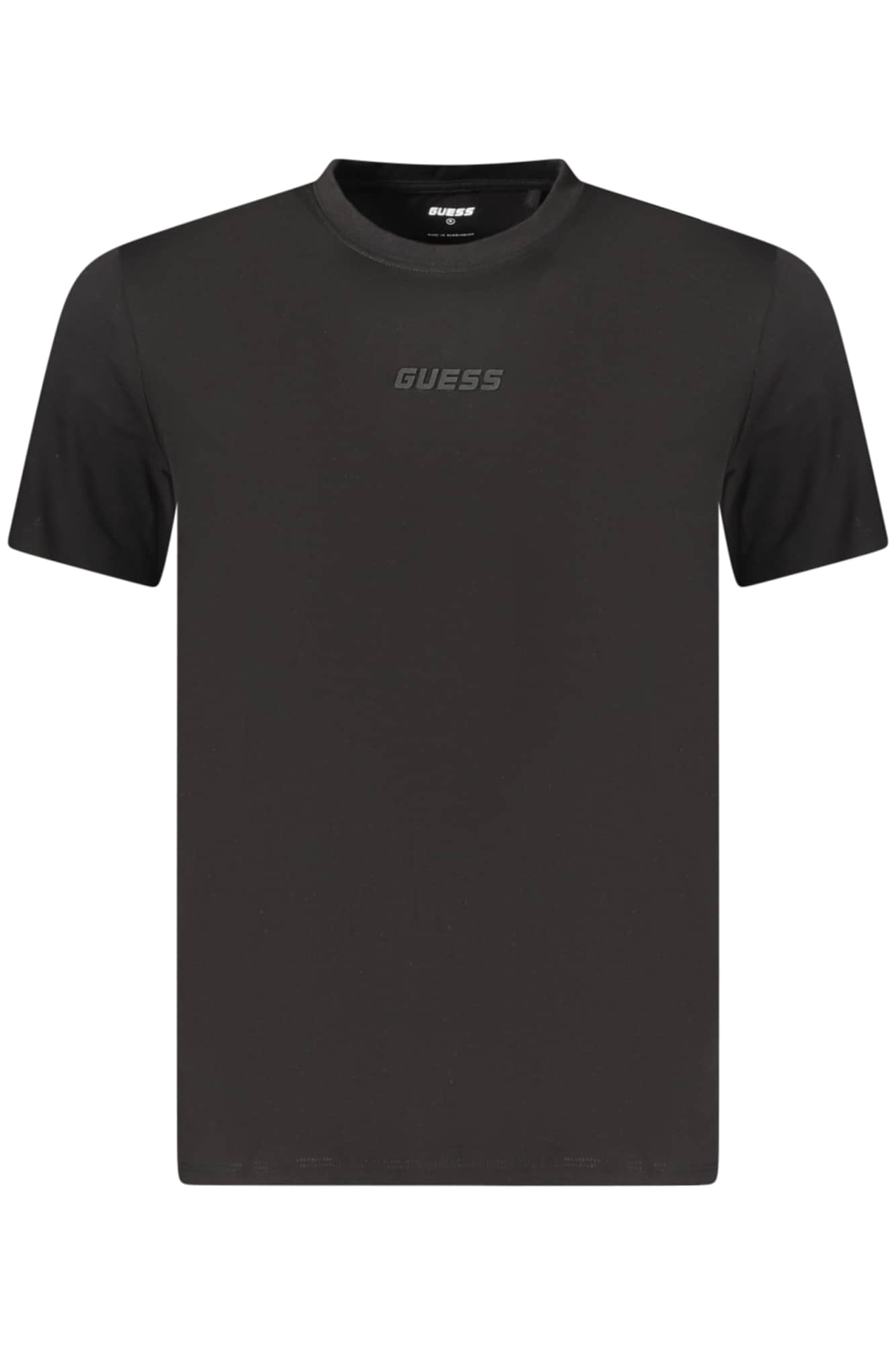 GUESS JEANS MEN'S SHORT-SLEEVED T-SHIRT BLACK