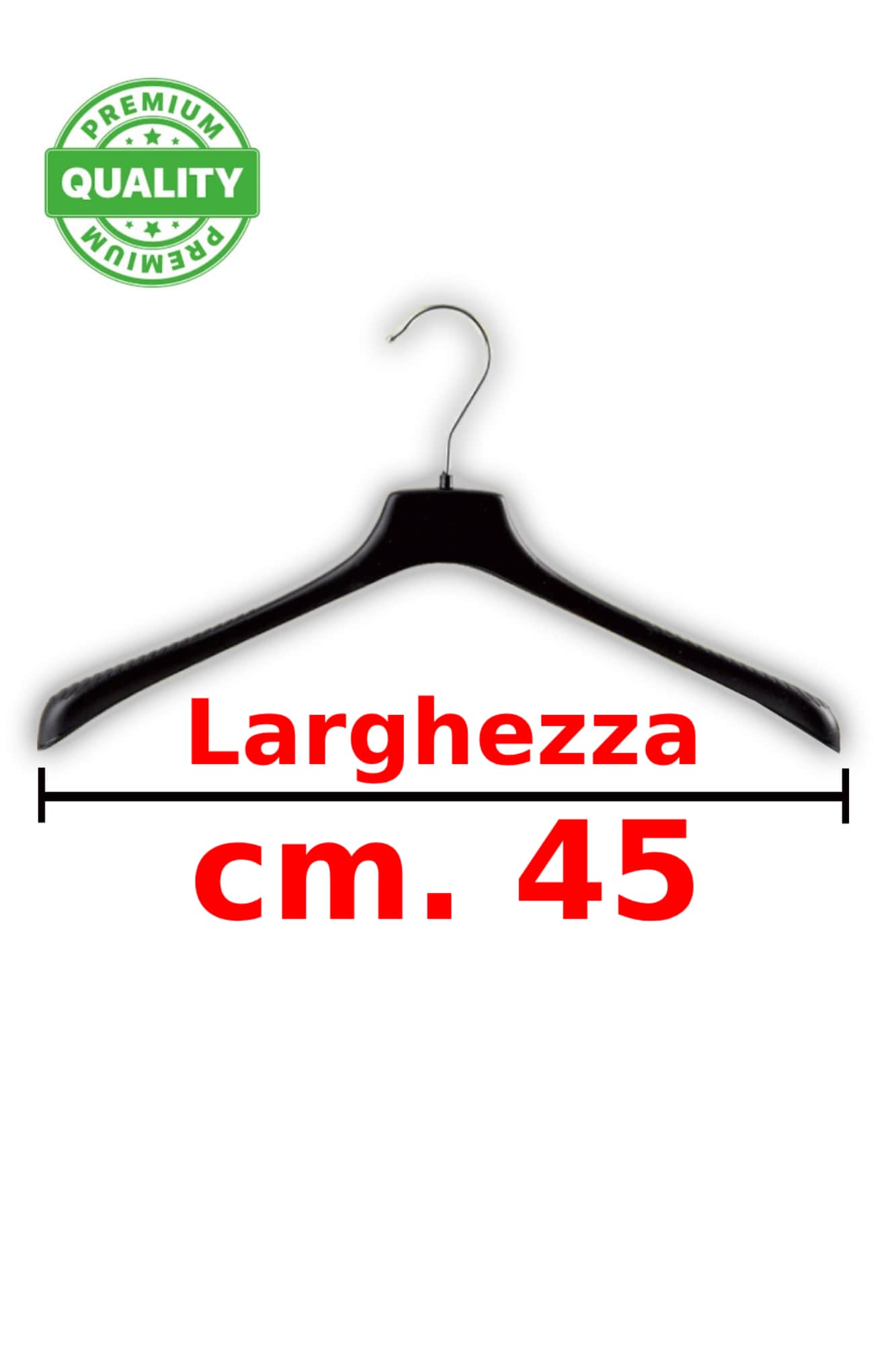 ZWART HEREN GEBREID HANGERS