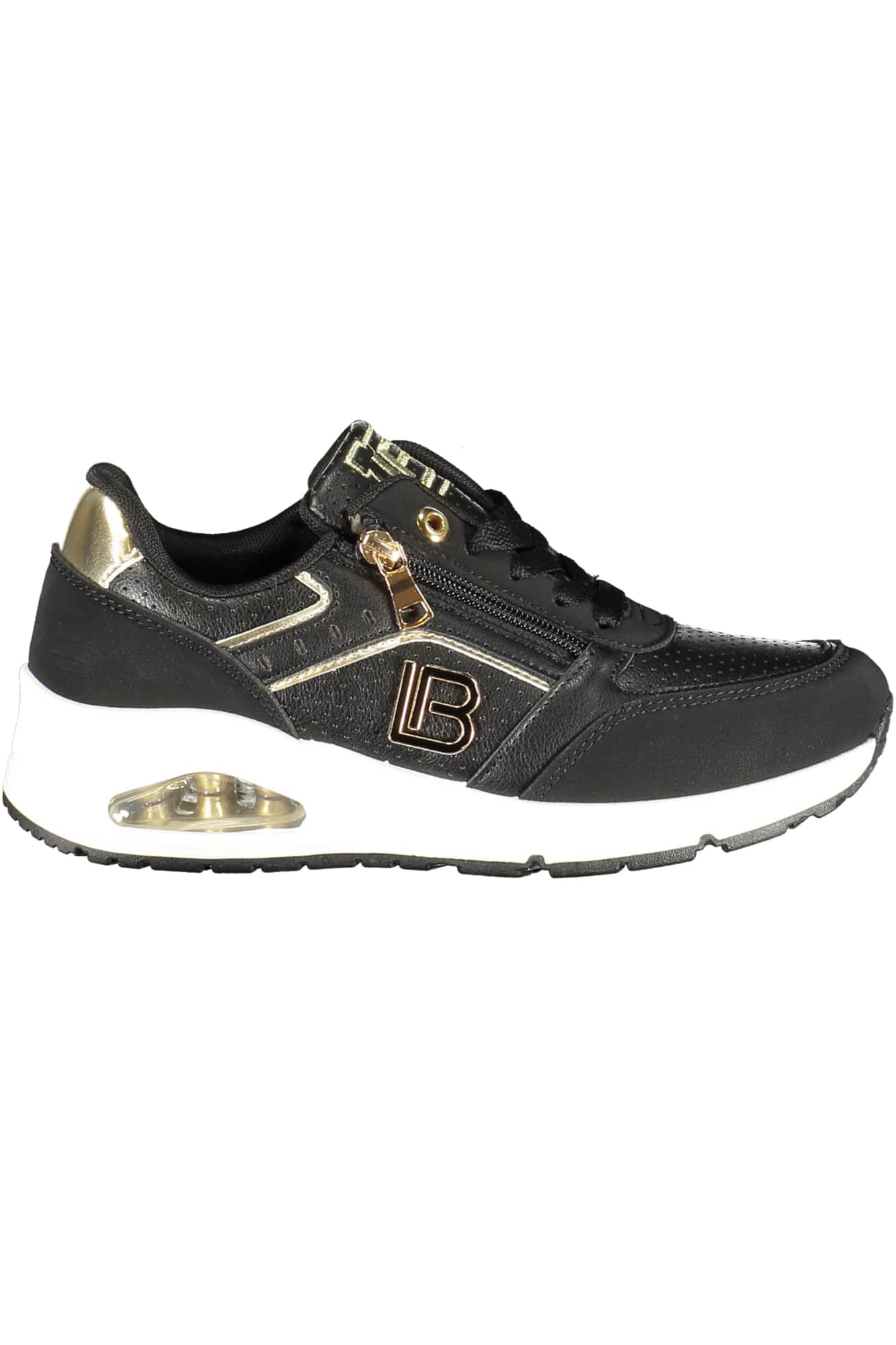 LAURA BIAGIOTTI WOMEN'S BLACK SPORTS SHOES