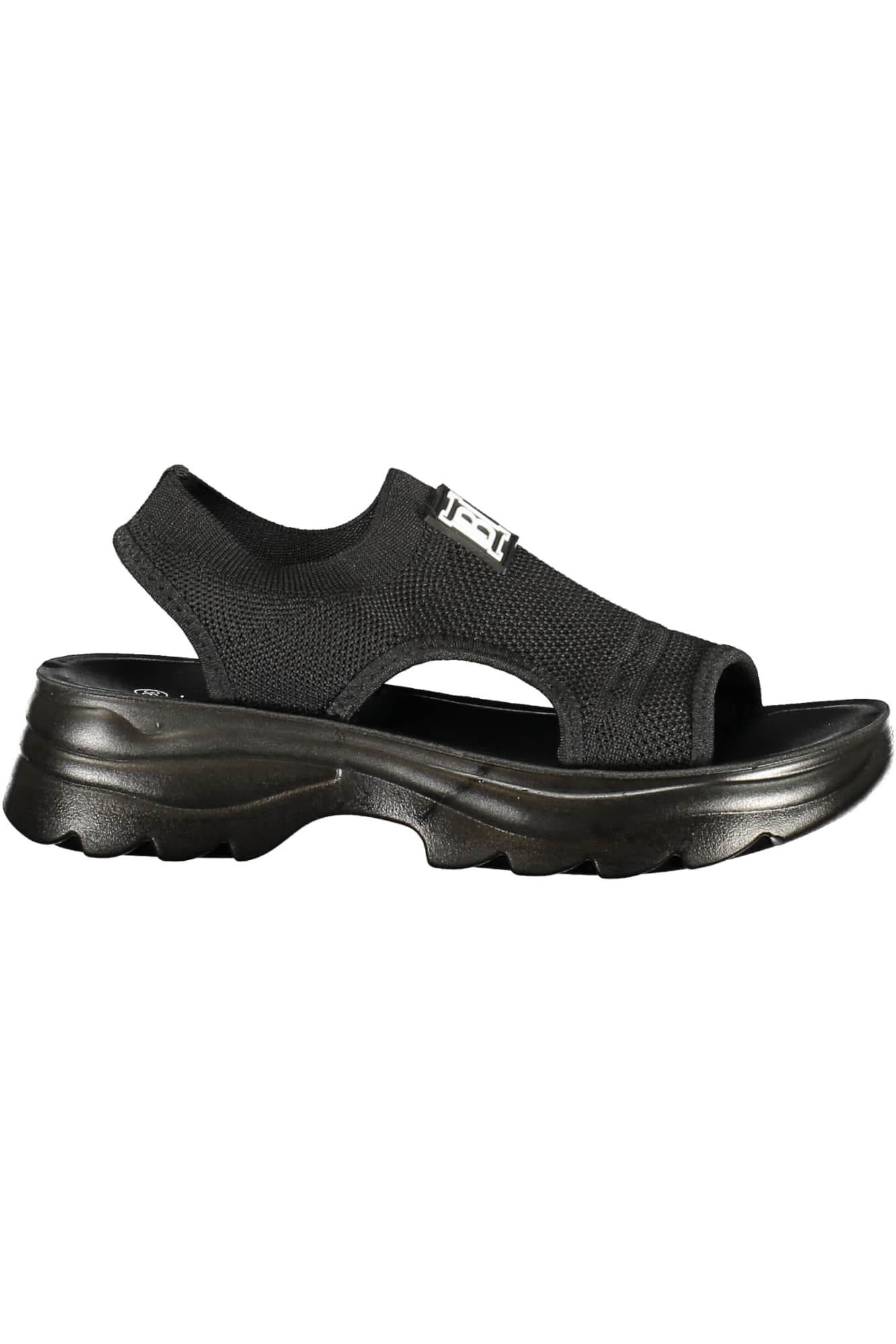 LAURA BIAGIOTTI WOMEN'S BLACK SANDALS