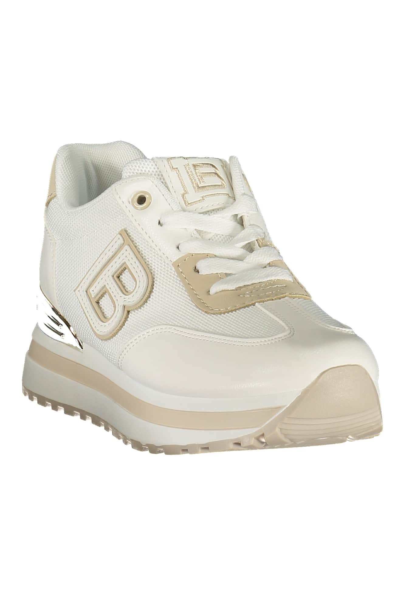 LAURA BIAGIOTTI WOMEN'S WHITE SPORTS SHOES
