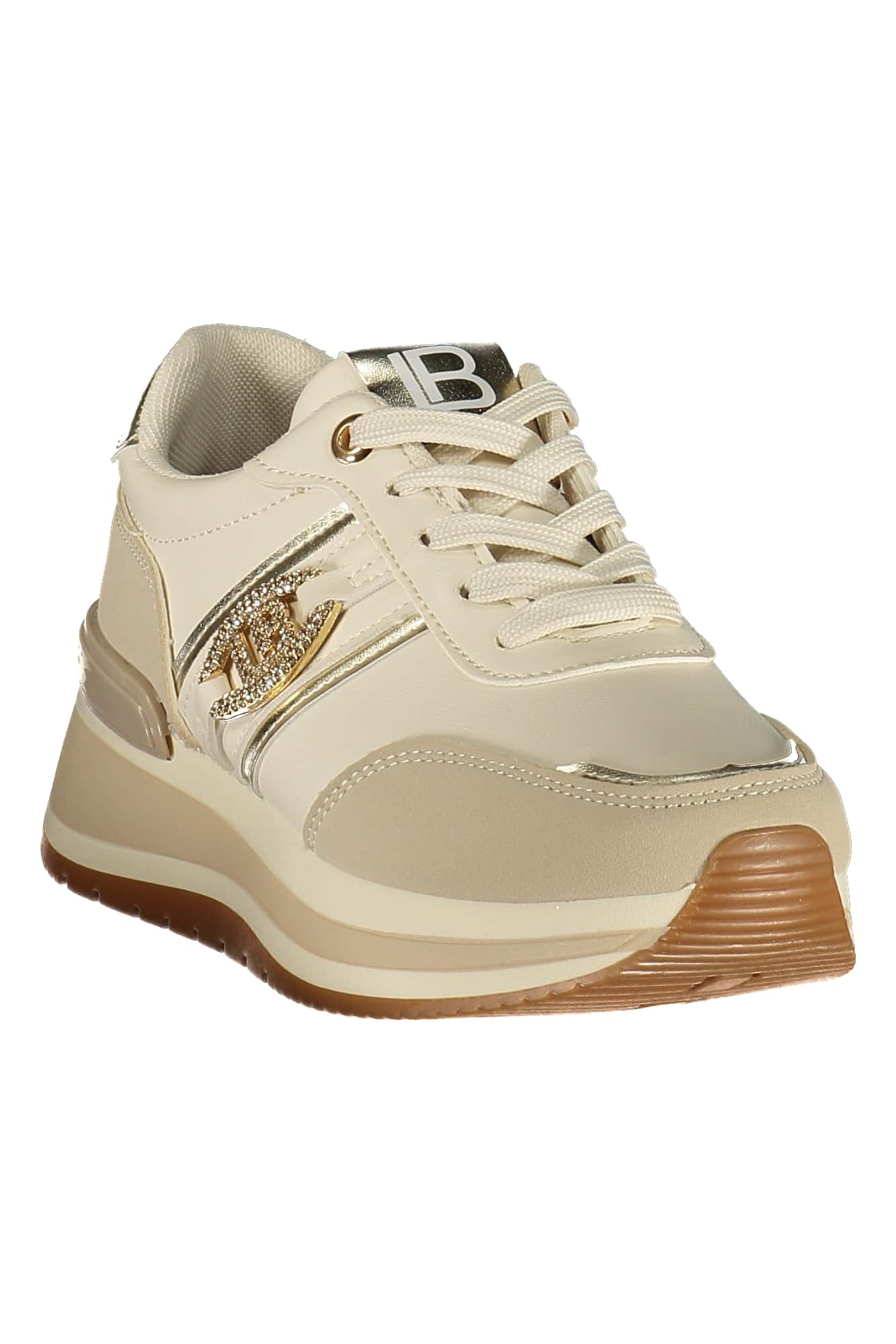 LAURA BIAGIOTTI WOMEN'S WHITE SPORTS SHOES