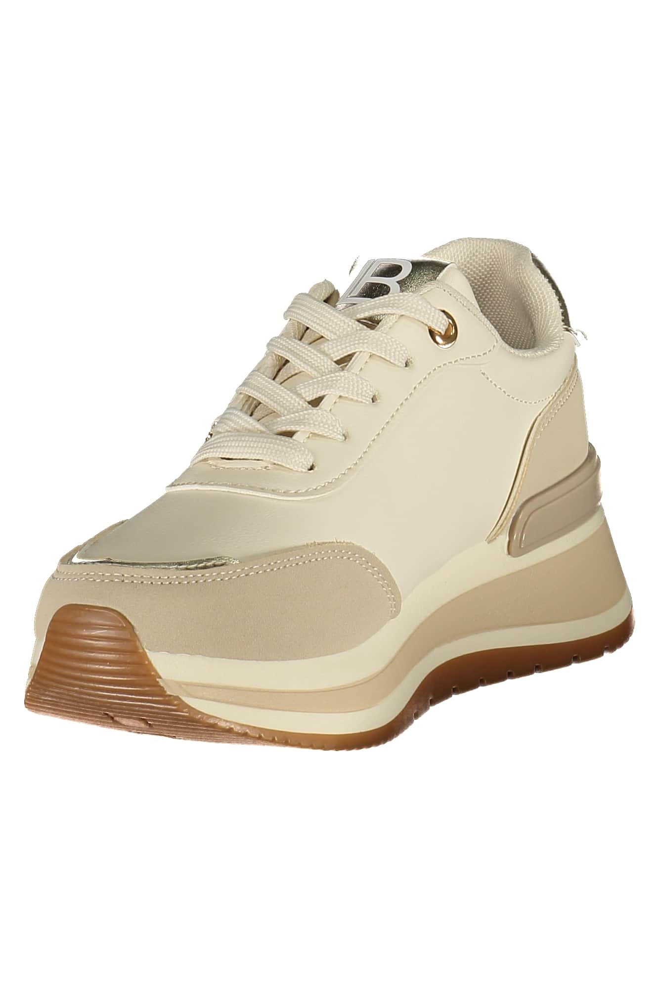 LAURA BIAGIOTTI WOMEN'S WHITE SPORTS SHOES