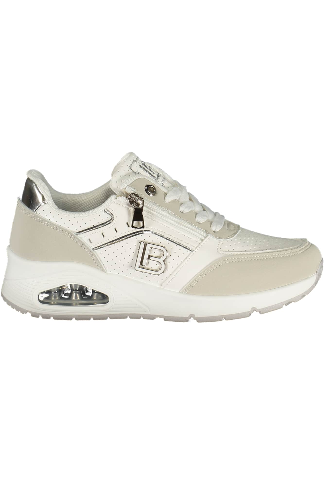 LAURA BIAGIOTTI WOMEN'S WHITE SPORTS SHOES