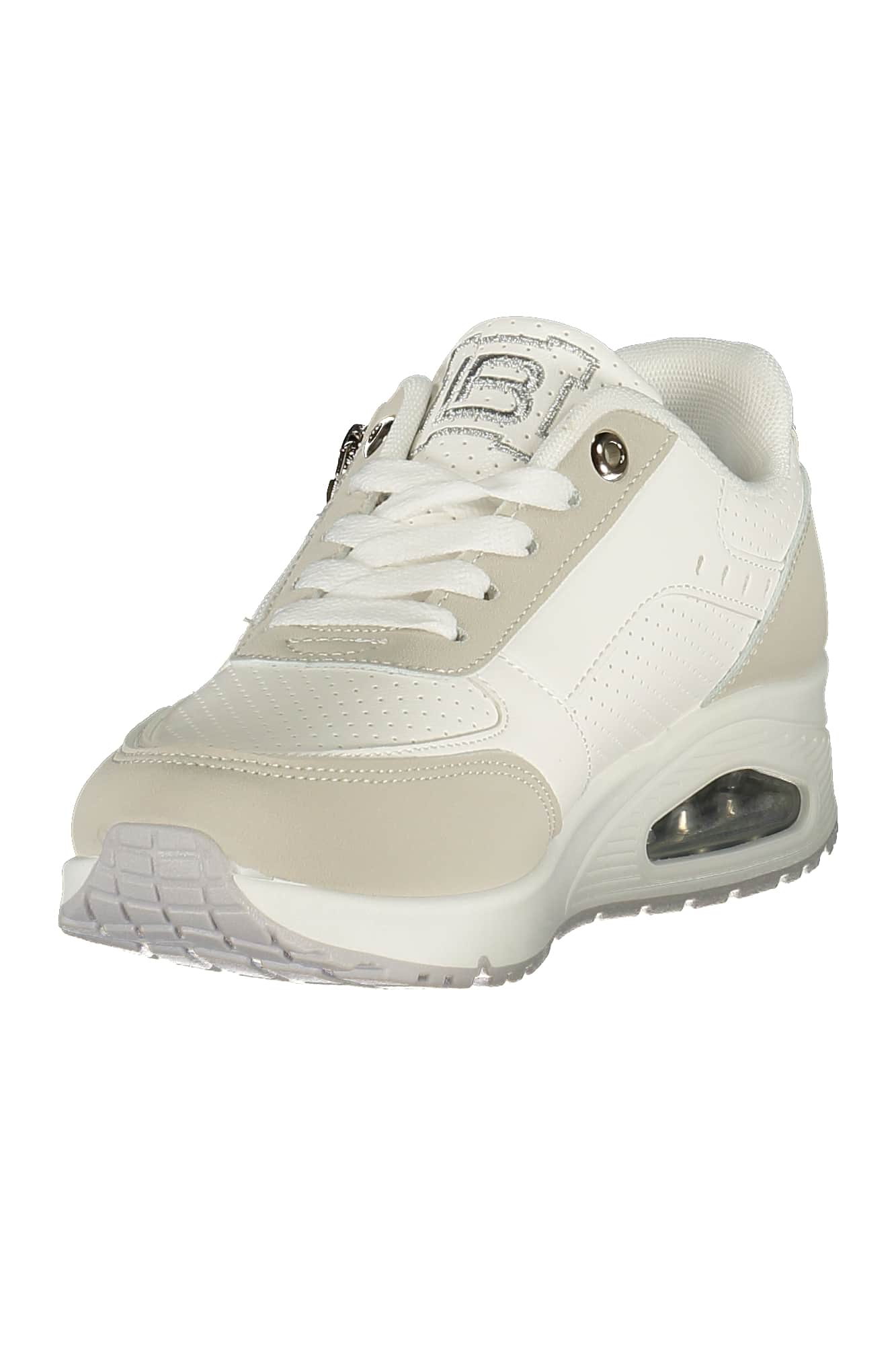 LAURA BIAGIOTTI WOMEN'S WHITE SPORTS SHOES