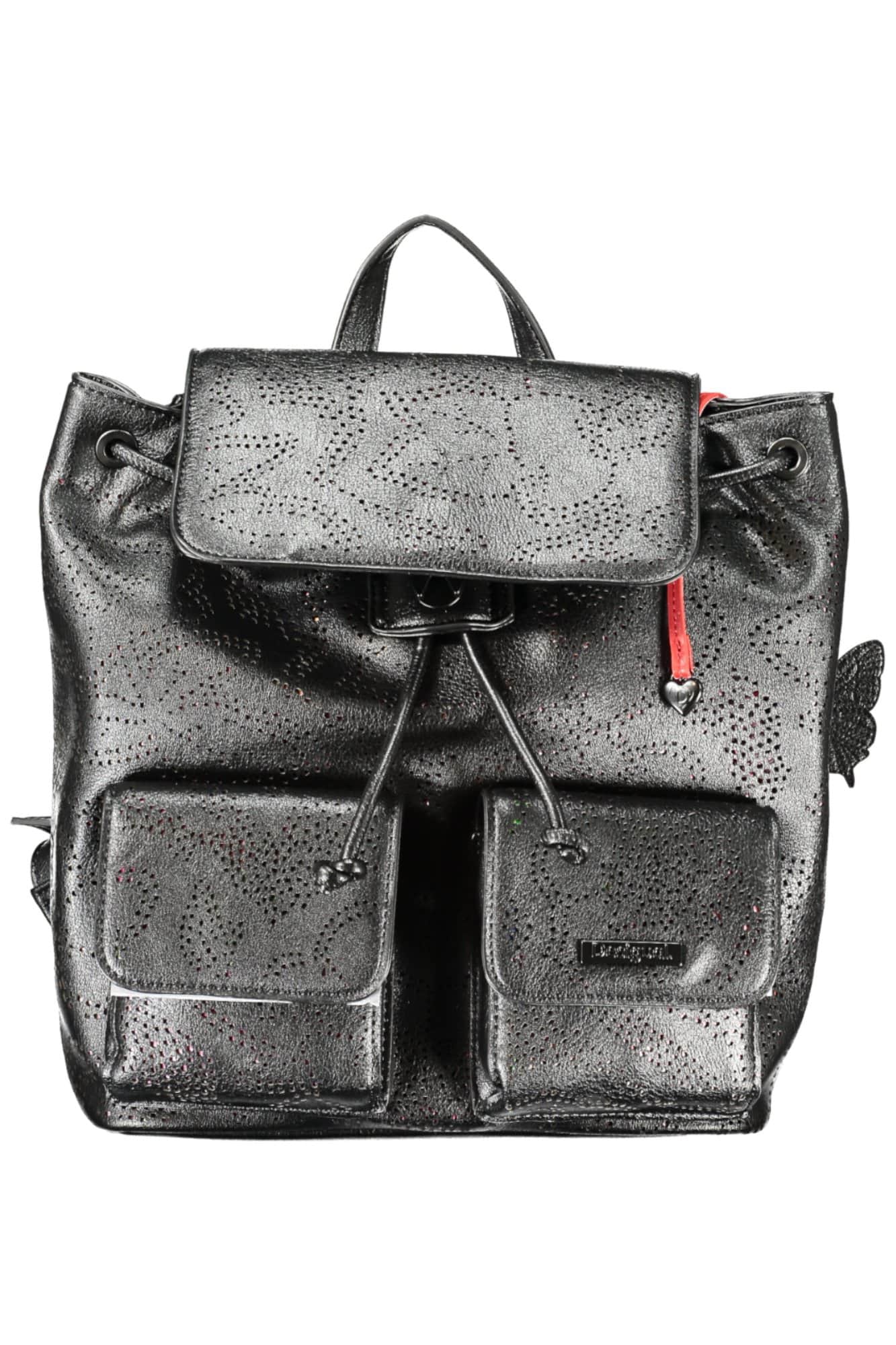 DESIGUAL WOMEN'S BLACK BACKPACK
