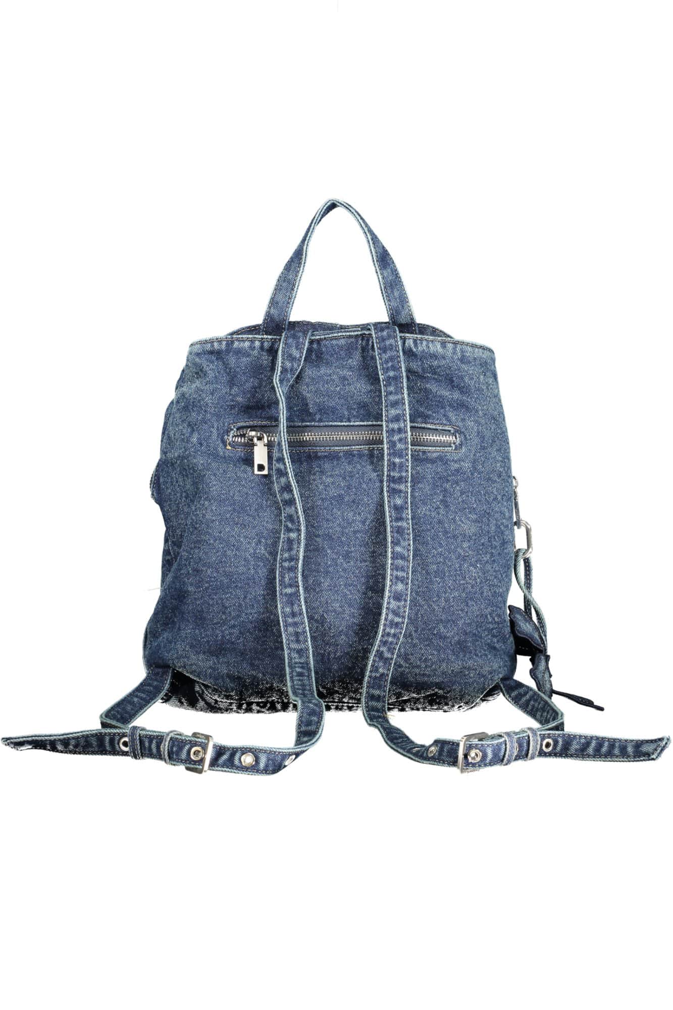 DESIGUAL WOMEN'S BLUE BACKPACK