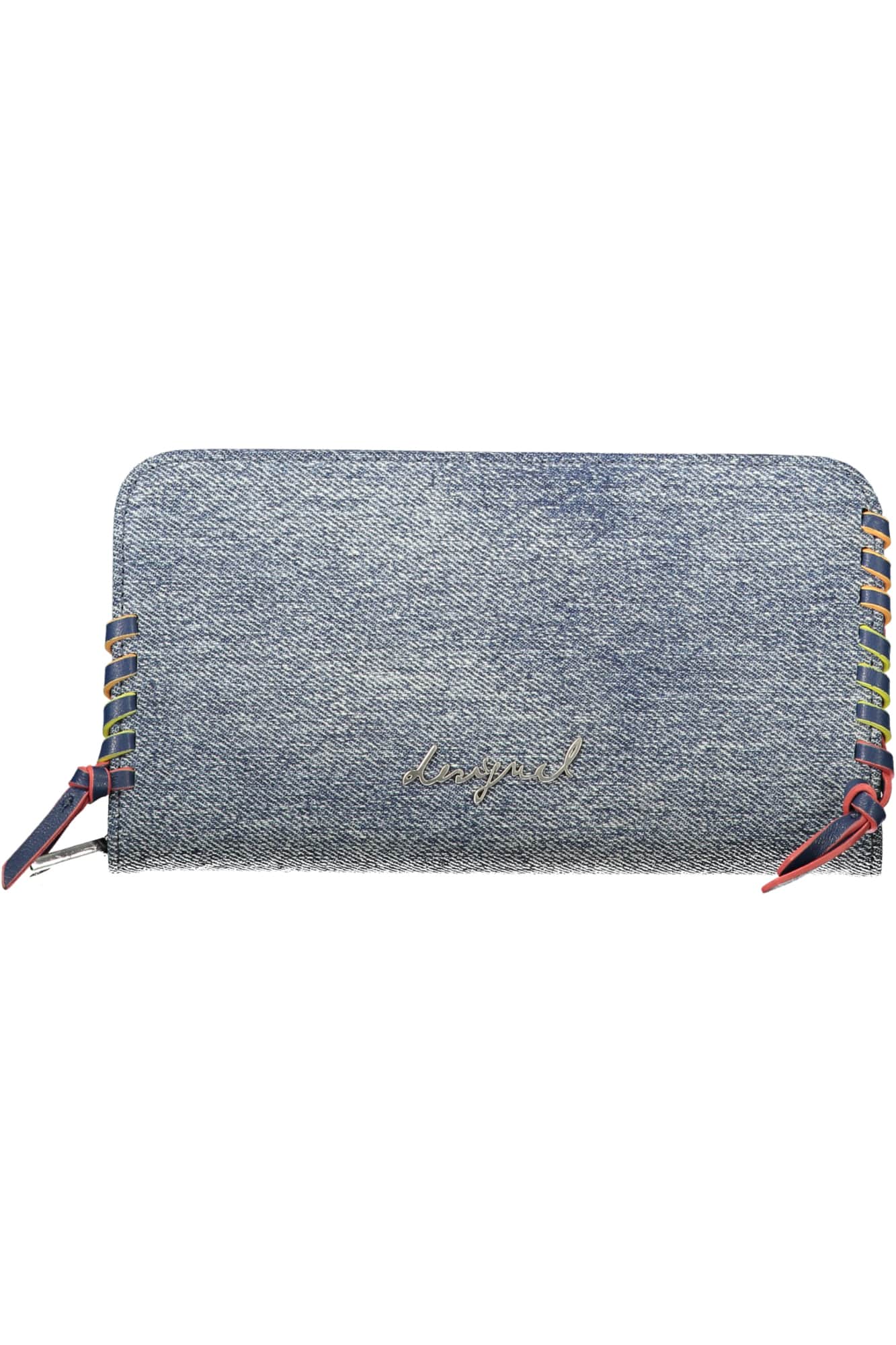 DESIGUAL WOMEN'S BLUE WALLET