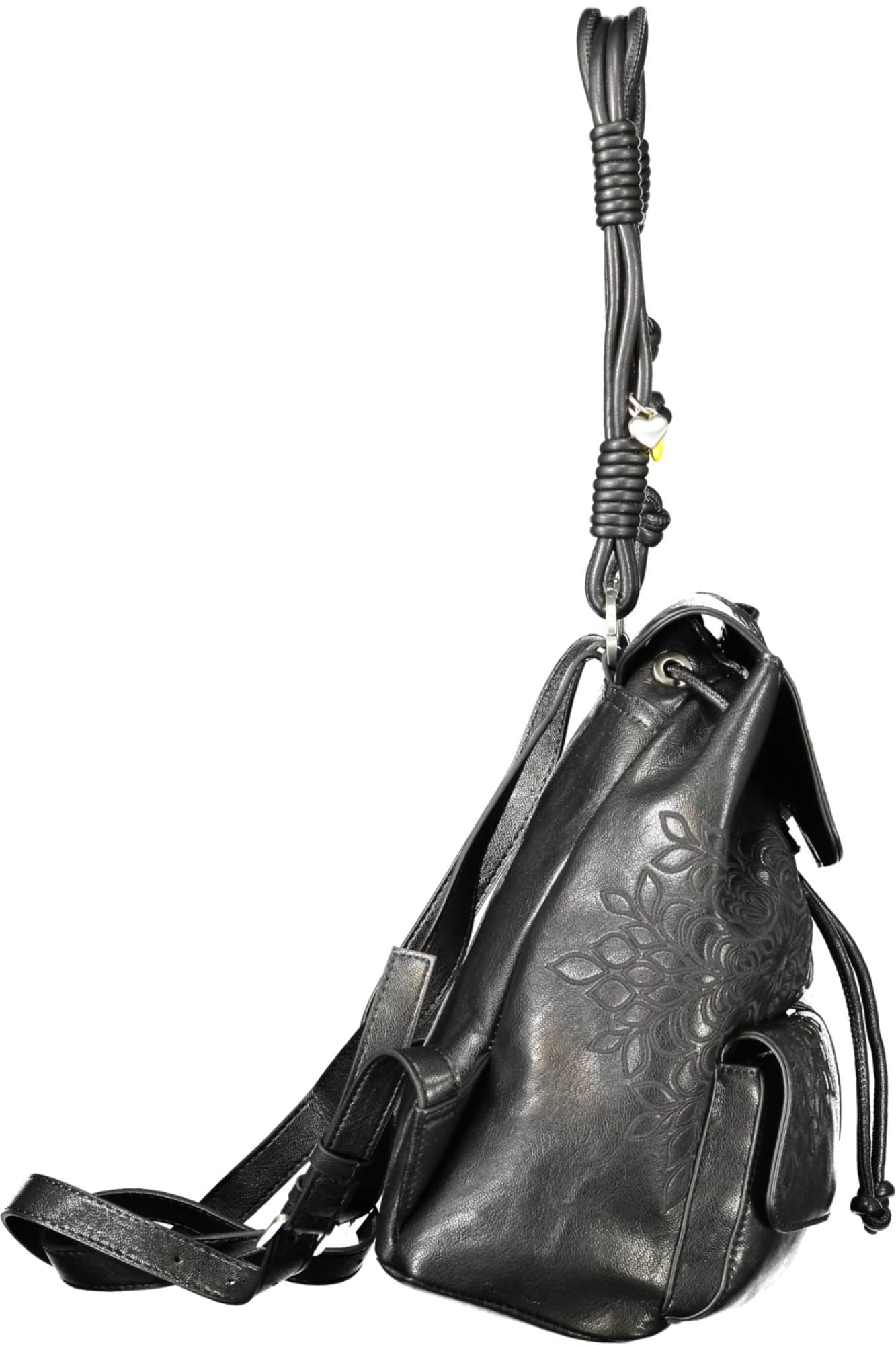 DESIGUAL WOMEN'S BLACK BACKPACK