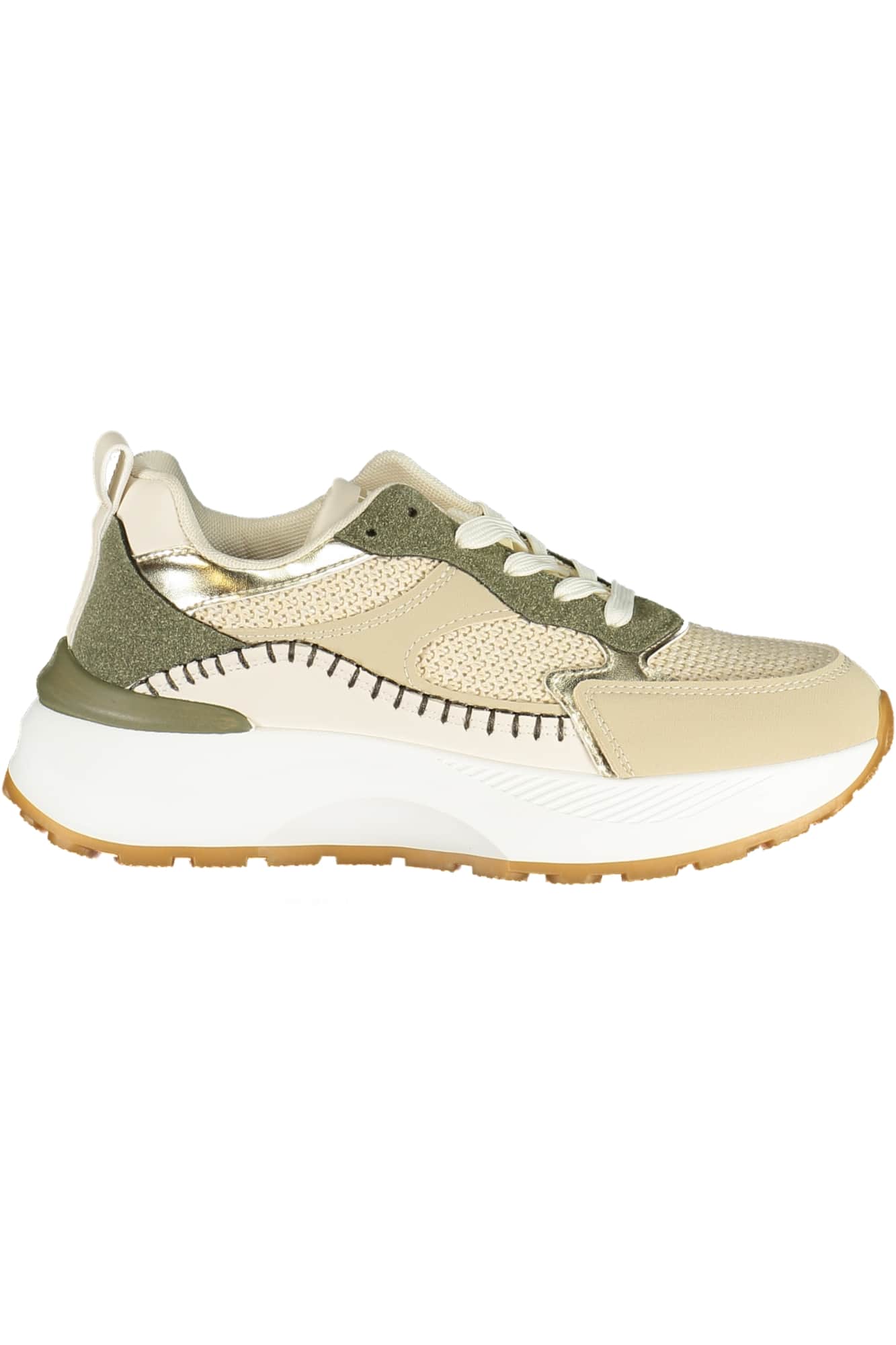LAURA BIAGIOTTI WOMEN'S BEIGE SPORTS SHOES