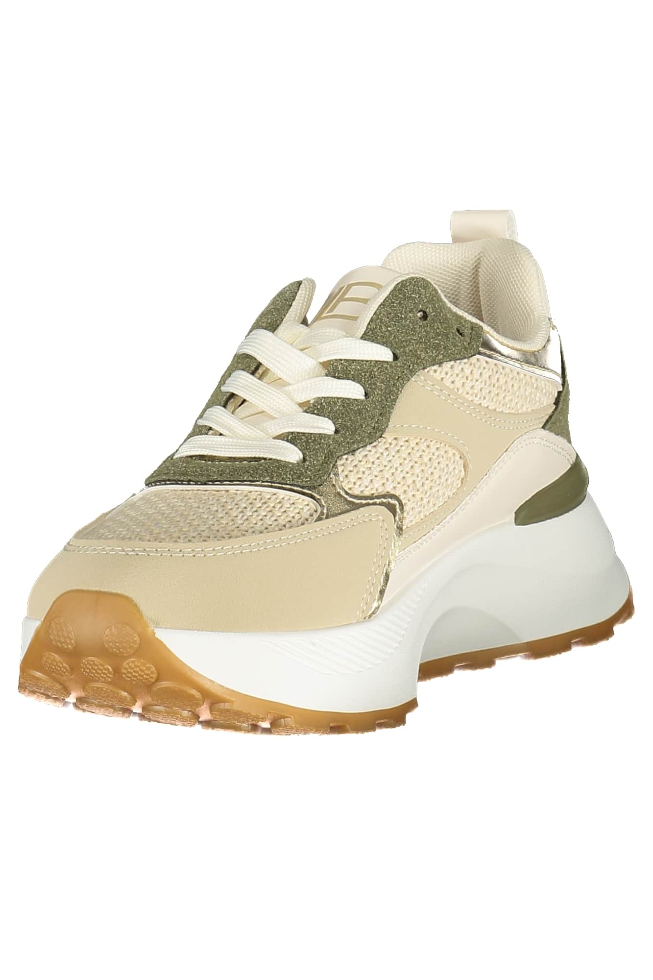 LAURA BIAGIOTTI WOMEN'S BEIGE SPORTS SHOES