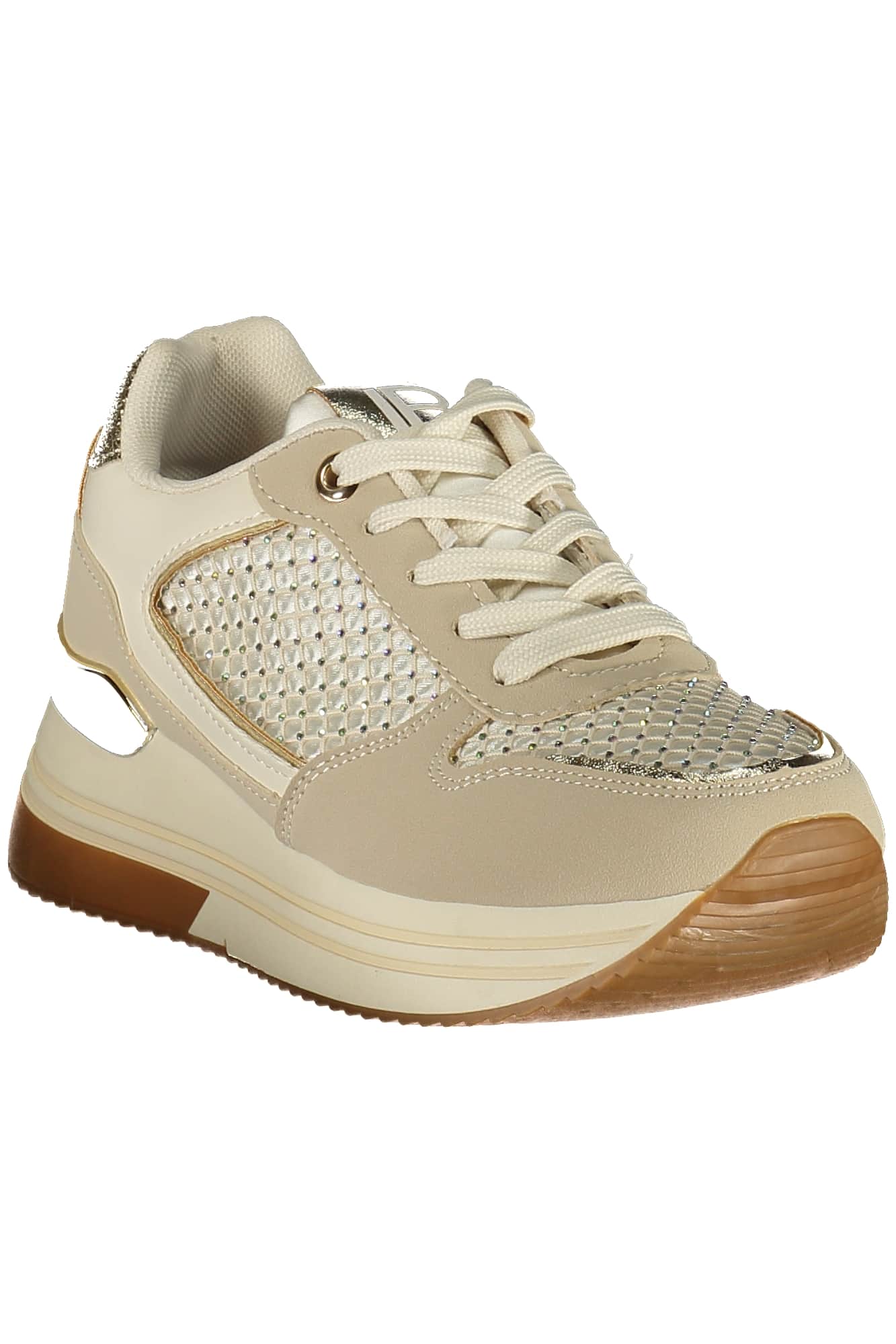 LAURA BIAGIOTTI WOMEN'S WHITE SPORTS SHOES