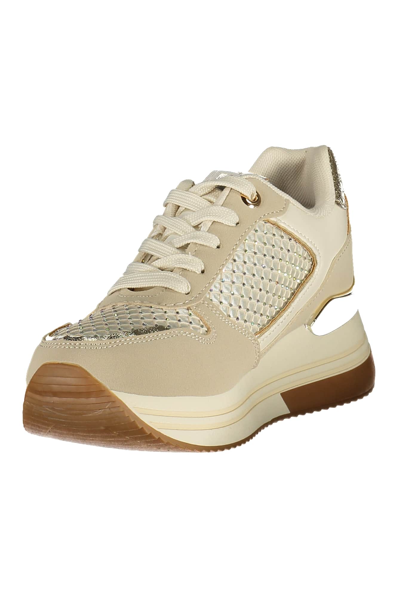 LAURA BIAGIOTTI WOMEN'S WHITE SPORTS SHOES
