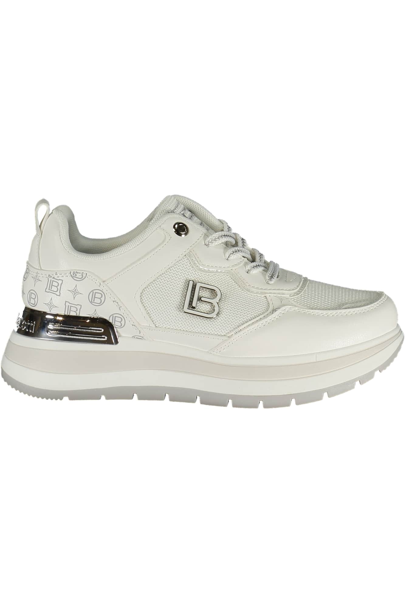 LAURA BIAGIOTTI WOMEN'S WHITE SPORTS SHOES