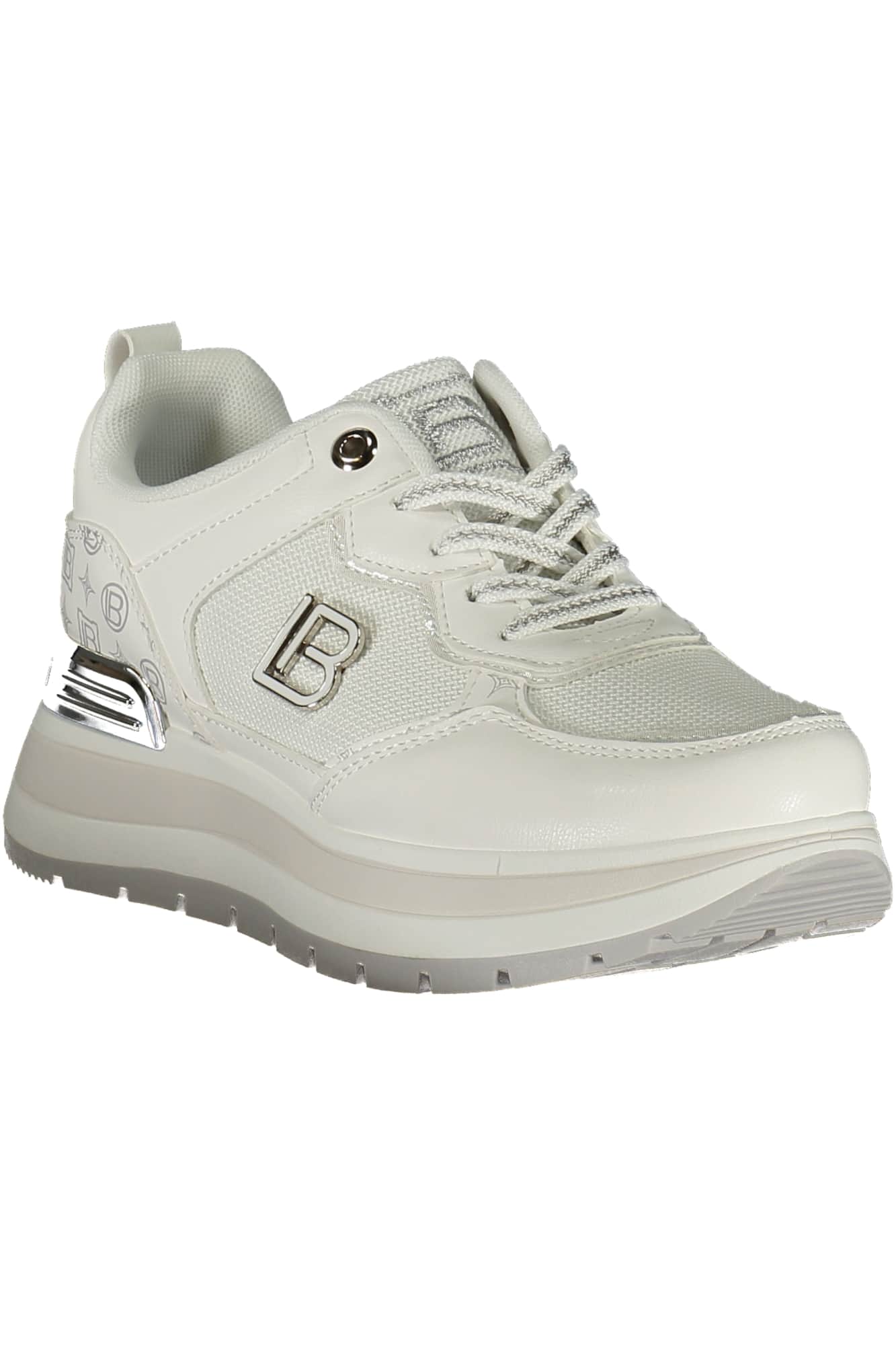 LAURA BIAGIOTTI WOMEN'S WHITE SPORTS SHOES