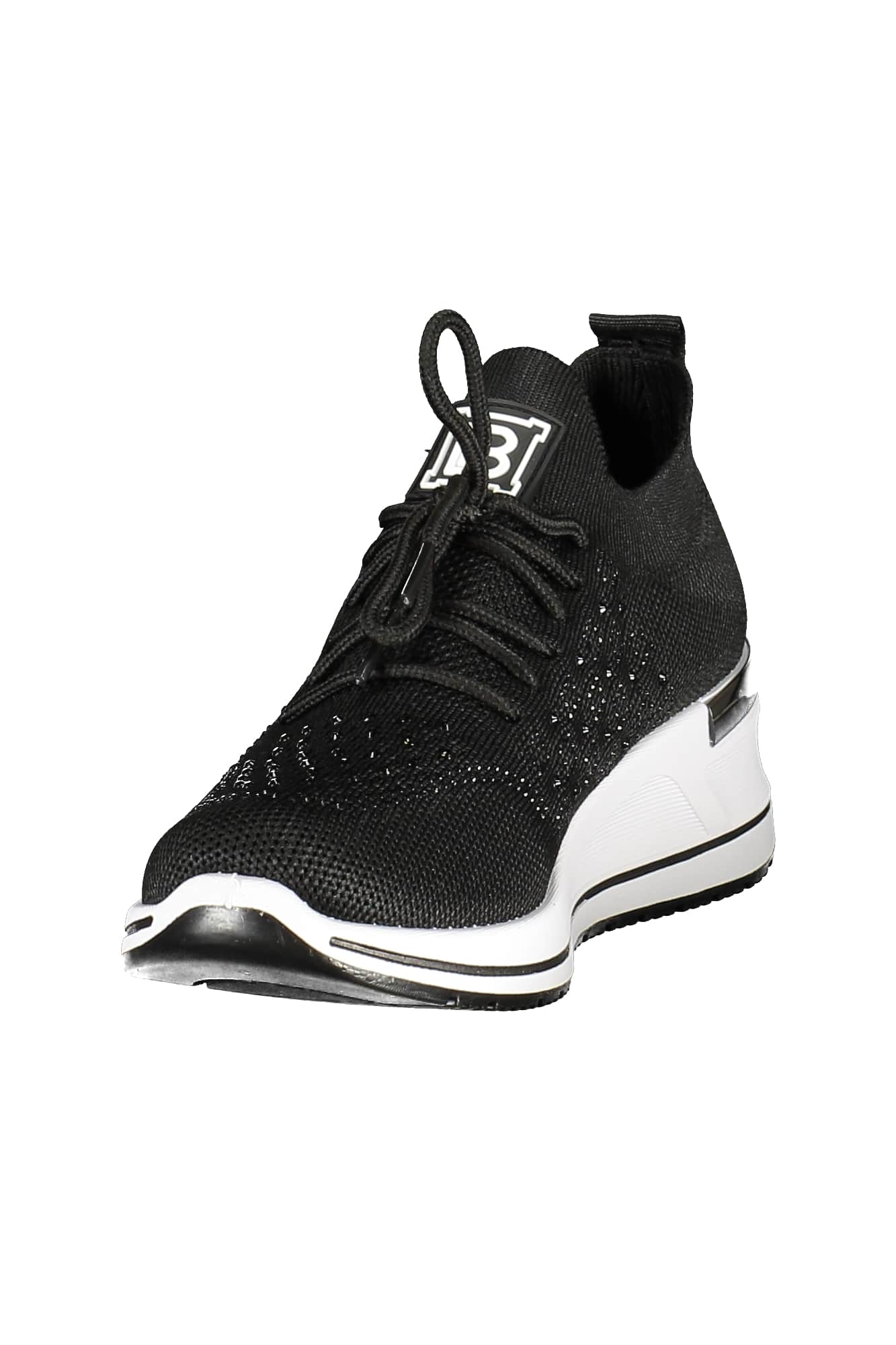 LAURA BIAGIOTTI WOMEN'S BLACK SPORTS SHOES