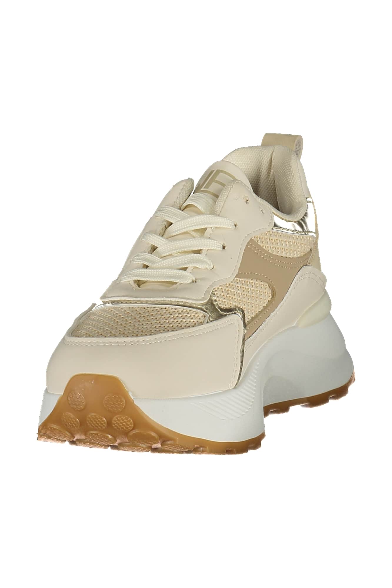 LAURA BIAGIOTTI WOMEN'S BEIGE SPORTS SHOES