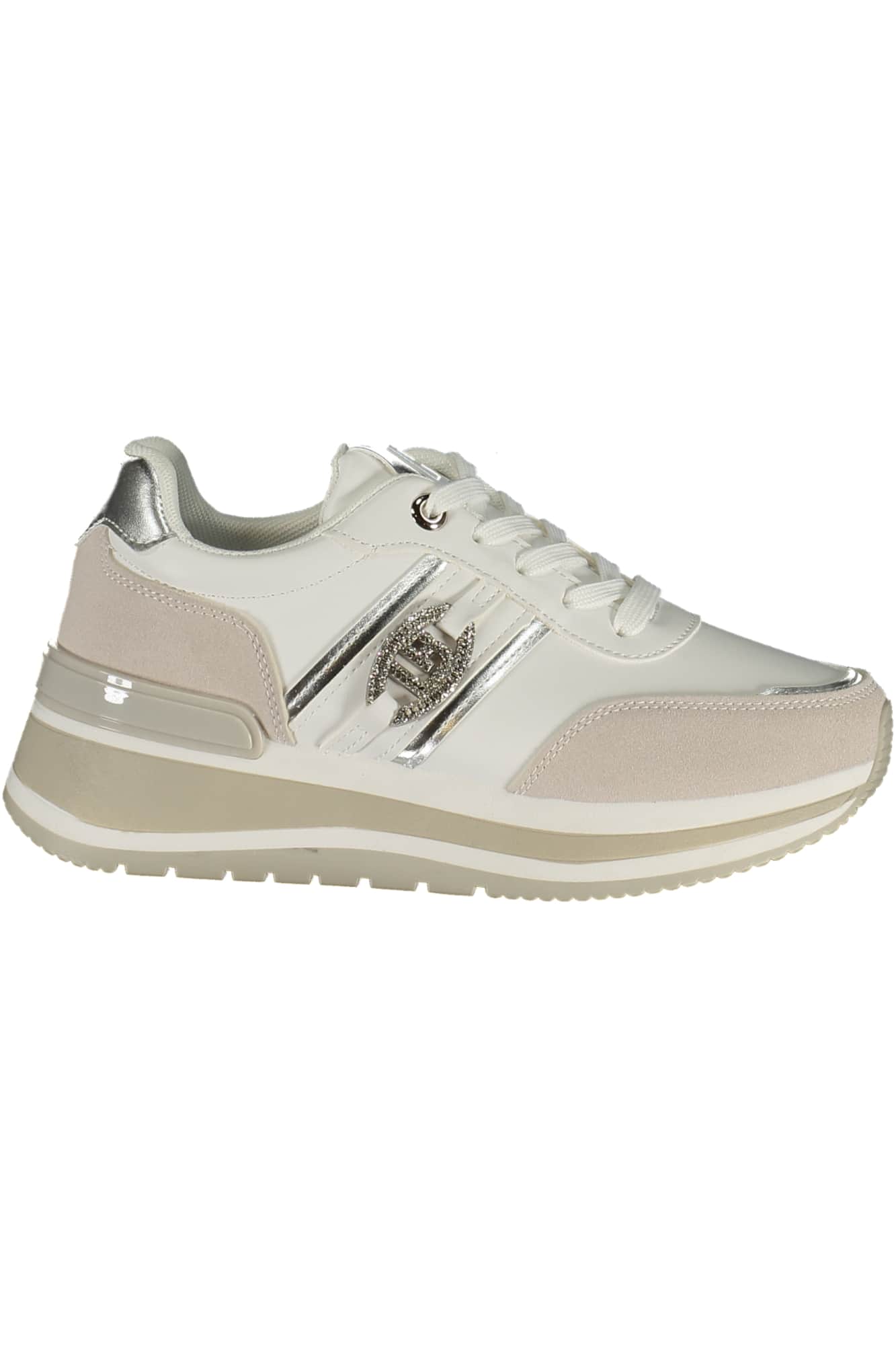 LAURA BIAGIOTTI WOMEN'S WHITE SPORTS SHOES