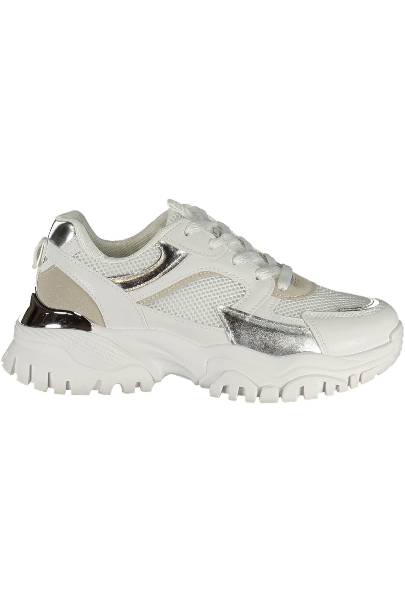 LAURA BIAGIOTTI WOMEN'S WHITE SPORTS SHOES