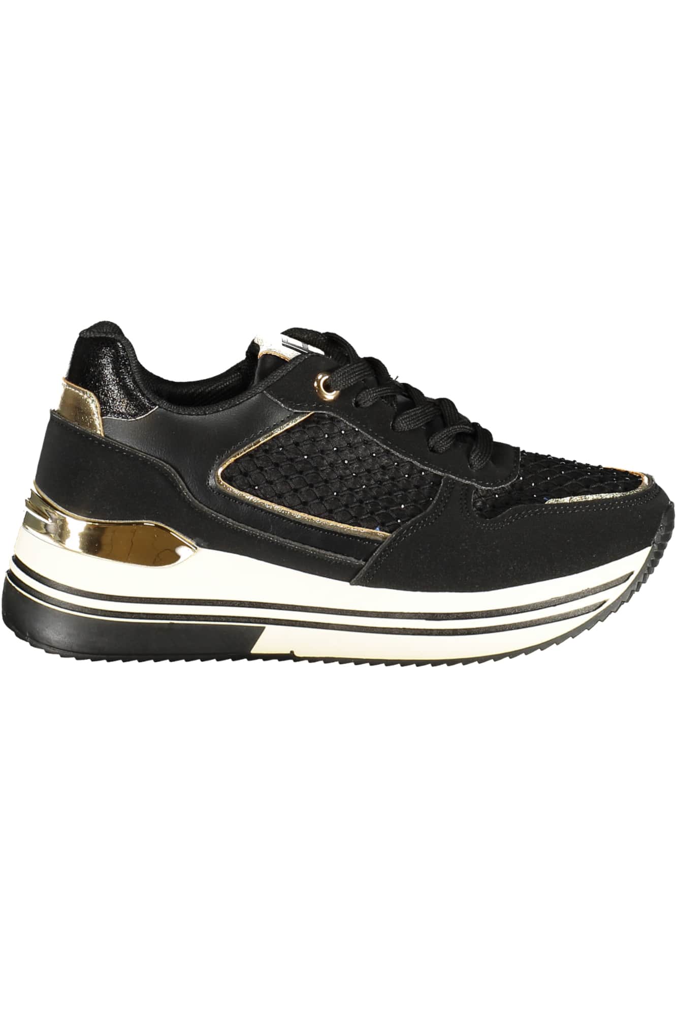 LAURA BIAGIOTTI WOMEN'S BLACK SPORTS SHOES