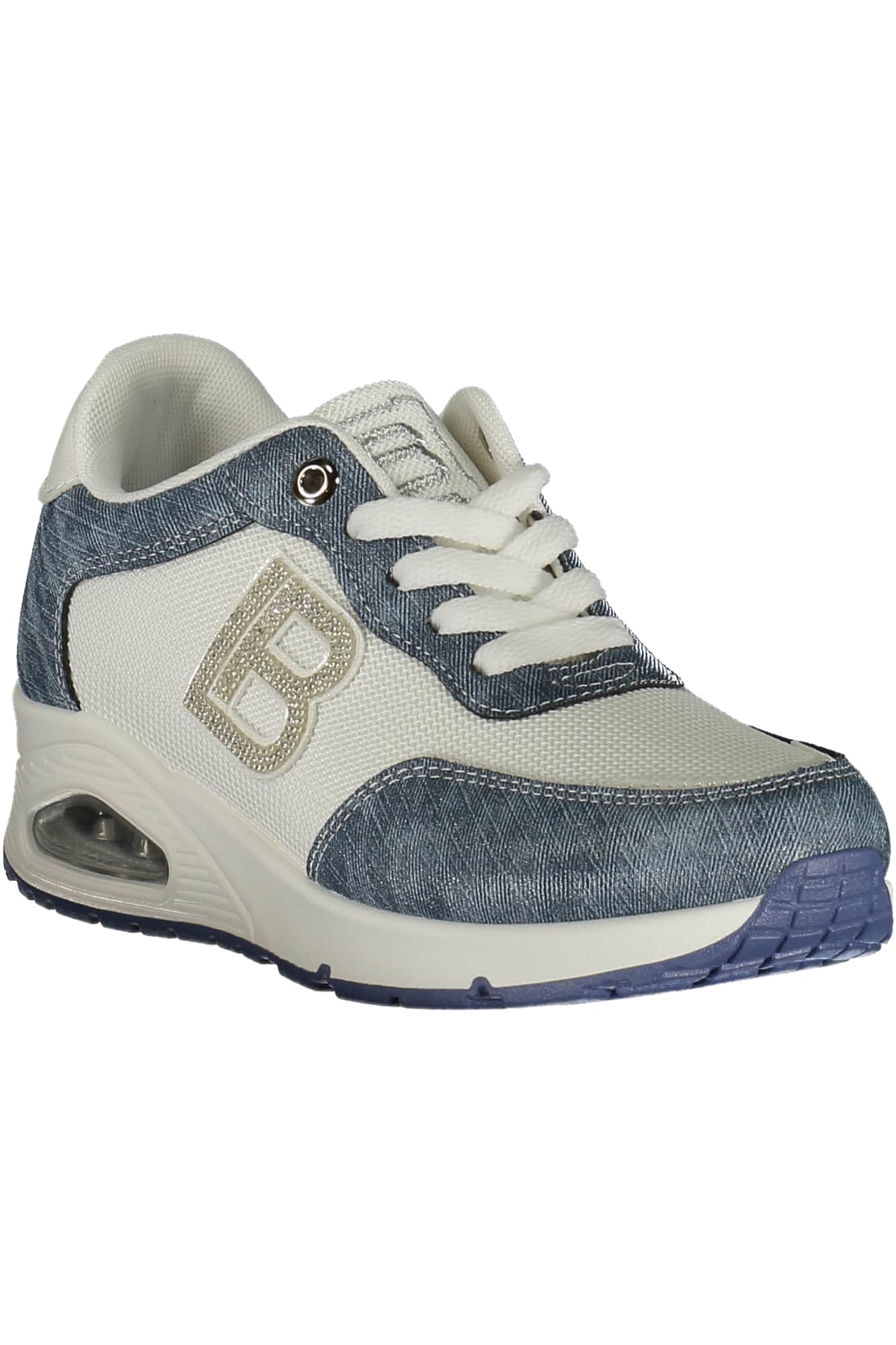 LAURA BIAGIOTTI WOMEN'S BLUE SPORTS SHOES