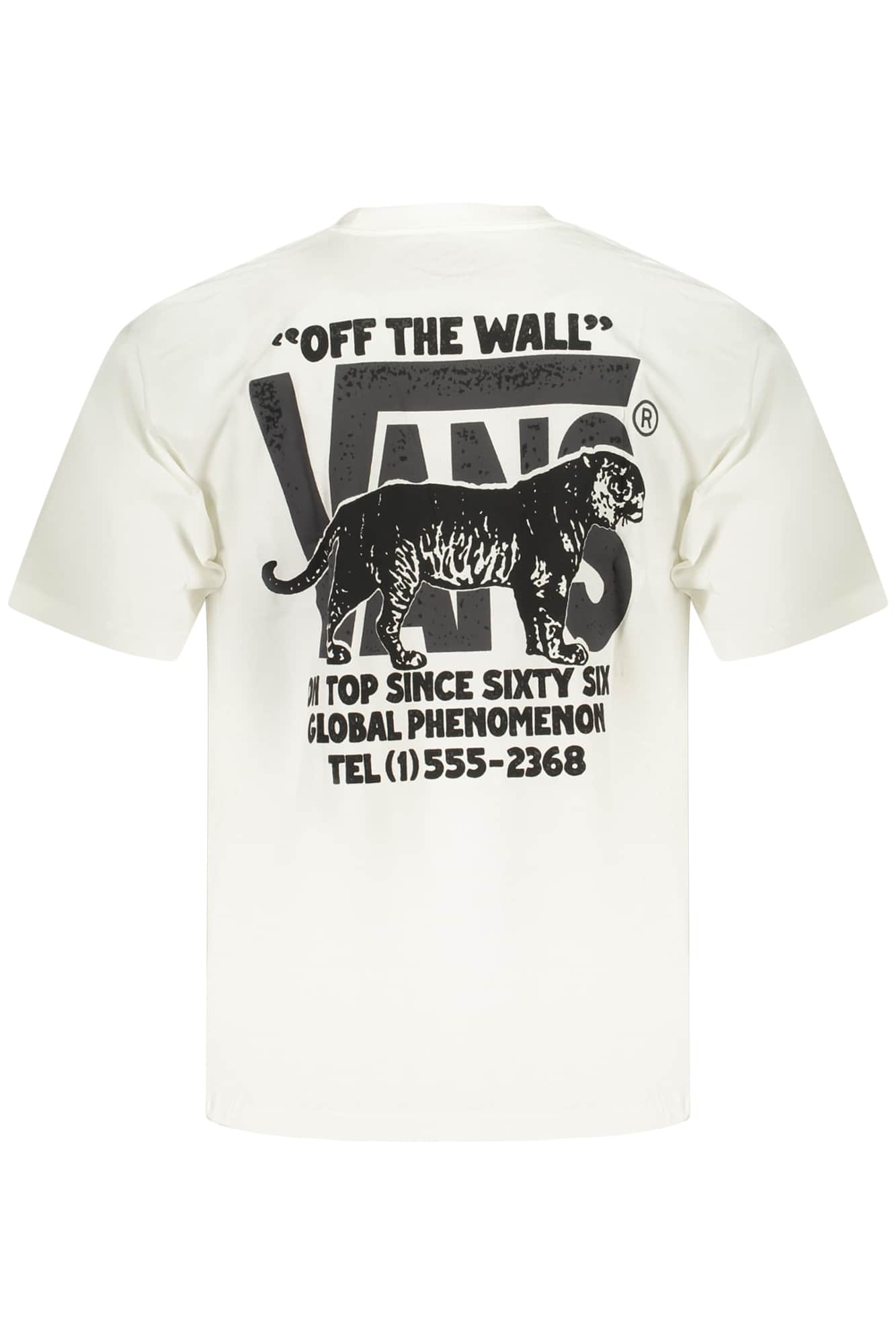 VANS MEN'S SHORT-SLEEVE T-SHIRT WHITE