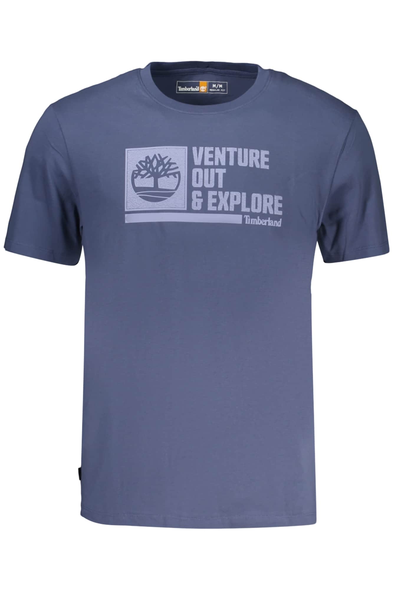 TIMBERLAND MEN'S SHORT-SLEEVE T-SHIRT BLUE